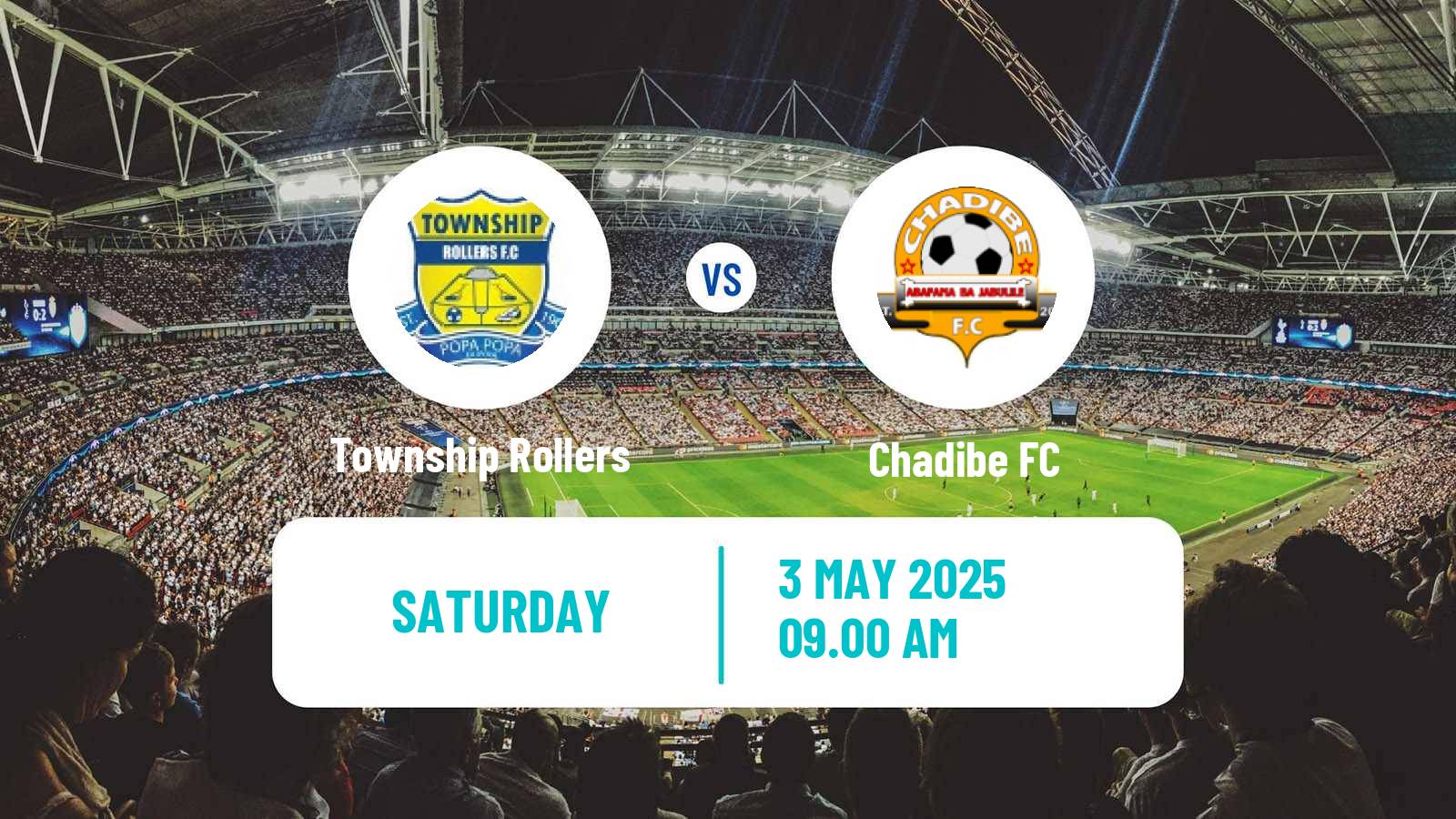 Soccer Botswana Premier League Township Rollers - Chadibe