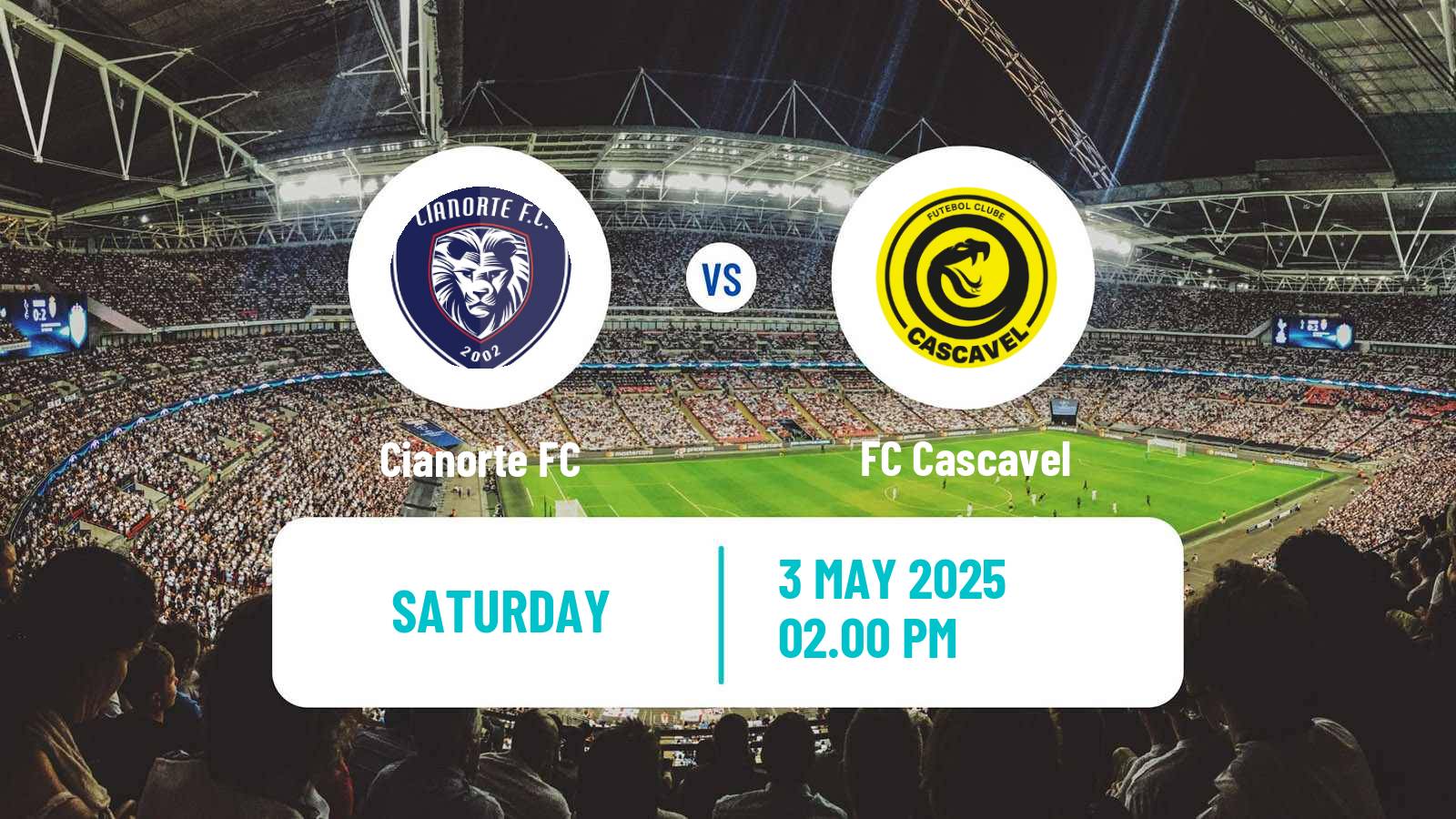Soccer Brazilian Serie D Cianorte - FC Cascavel