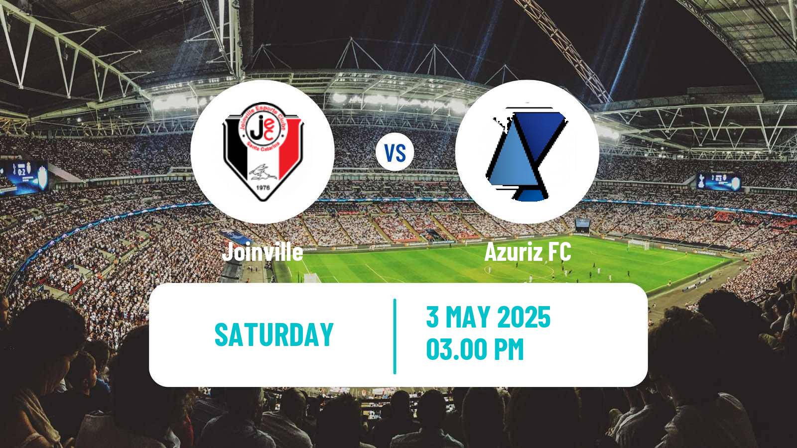 Soccer Brazilian Serie D Joinville - Azuriz