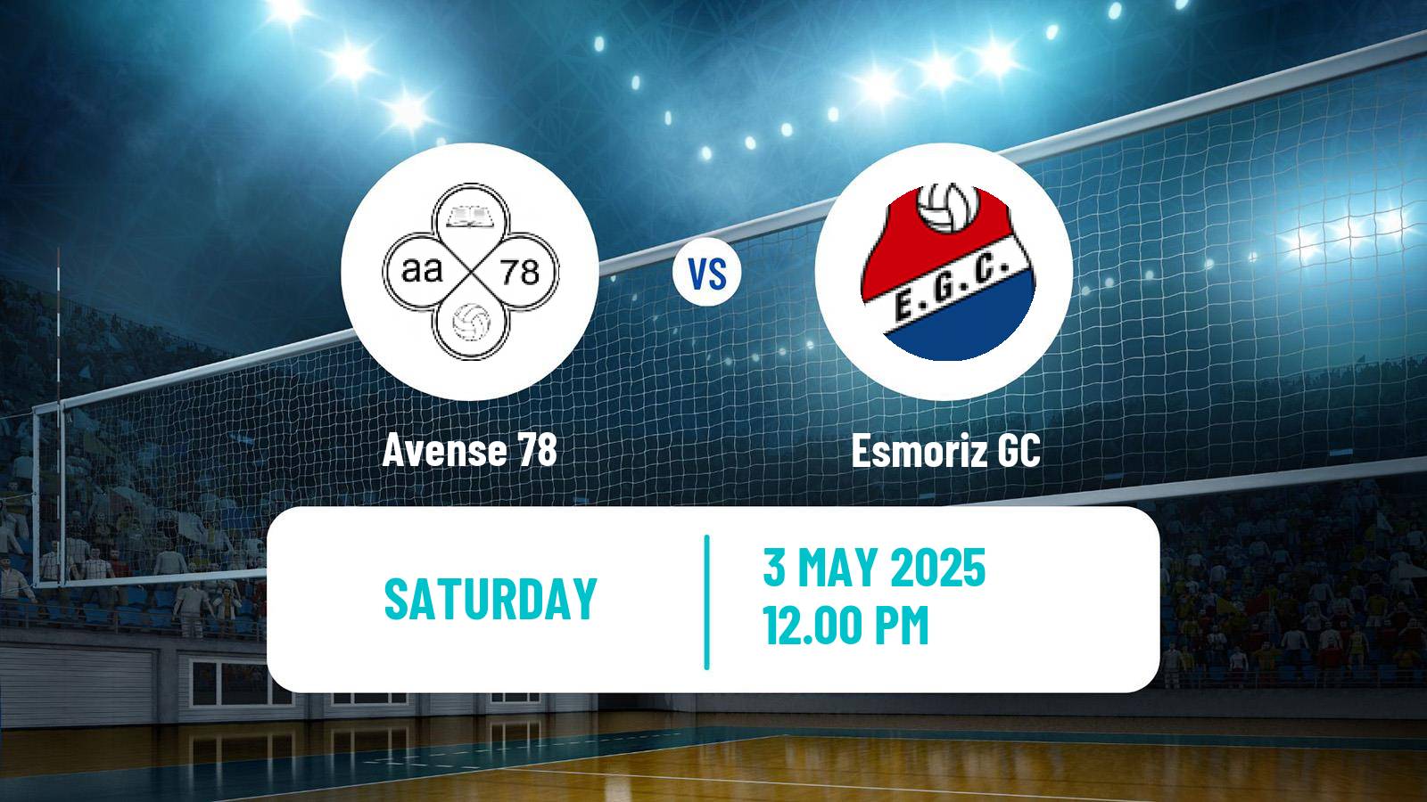 Volleyball Portuguese 1 Divisao Volleyball Women Avense 78 - Esmoriz GC