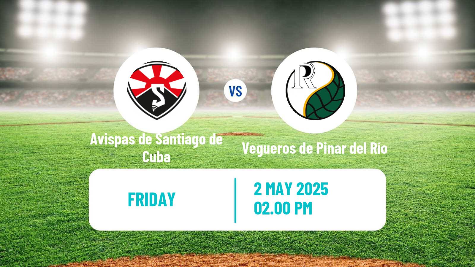 Baseball Cuba Liga Elite Baseball Avispas de Santiago de Cuba - Vegueros de Pinar del Río