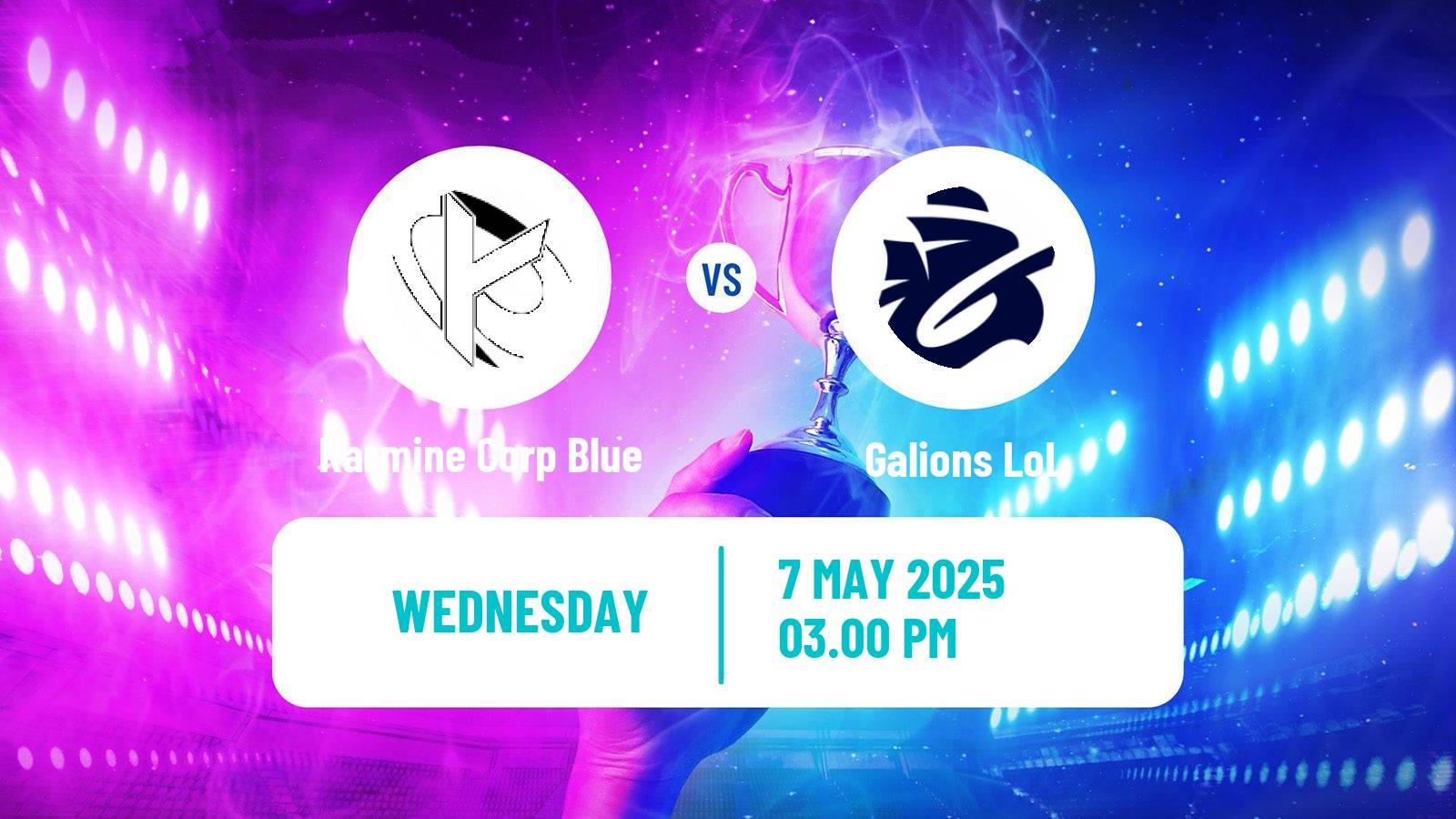 Esports League Of Legends Lfl Karmine Corp Blue - Galions