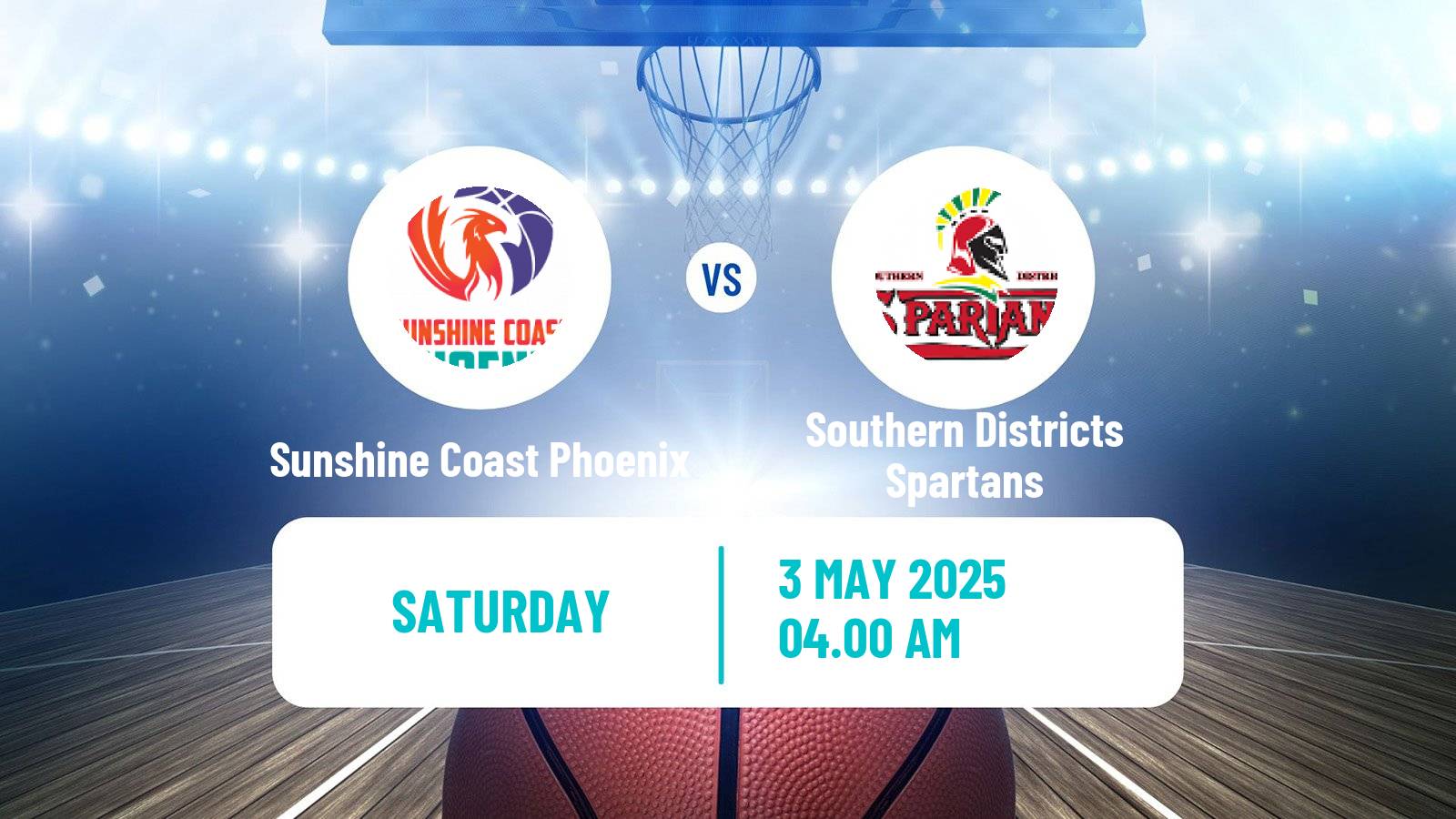 Basketball Australian NBL1 North Women Sunshine Coast Phoenix - Southern Districts Spartans
