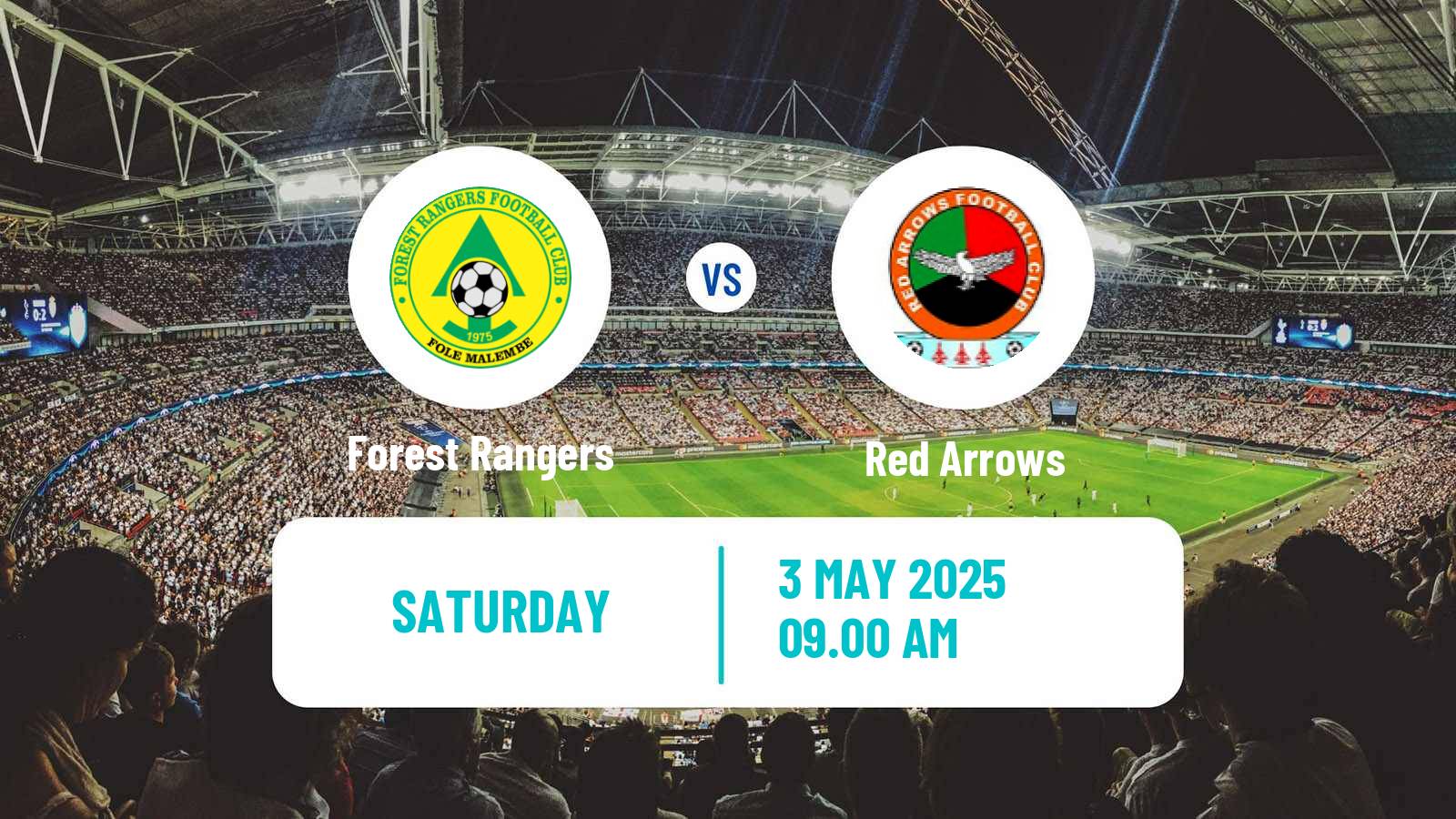 Soccer Zambian Premier League Forest Rangers - Red Arrows