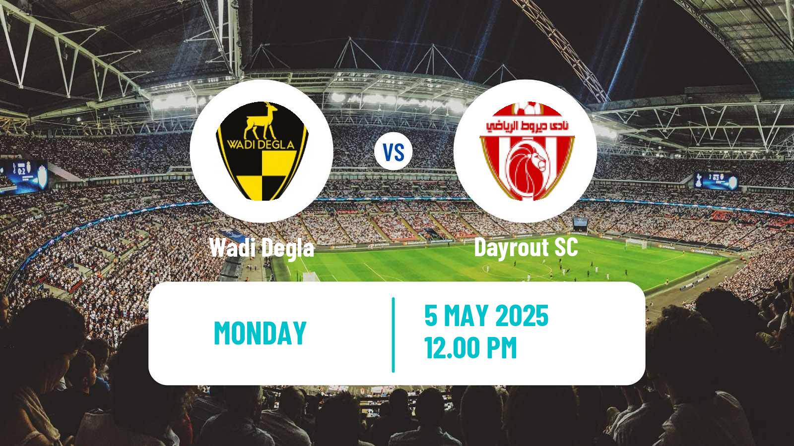 American football Egyptian Division 2 A Wadi Degla - Dayrout
