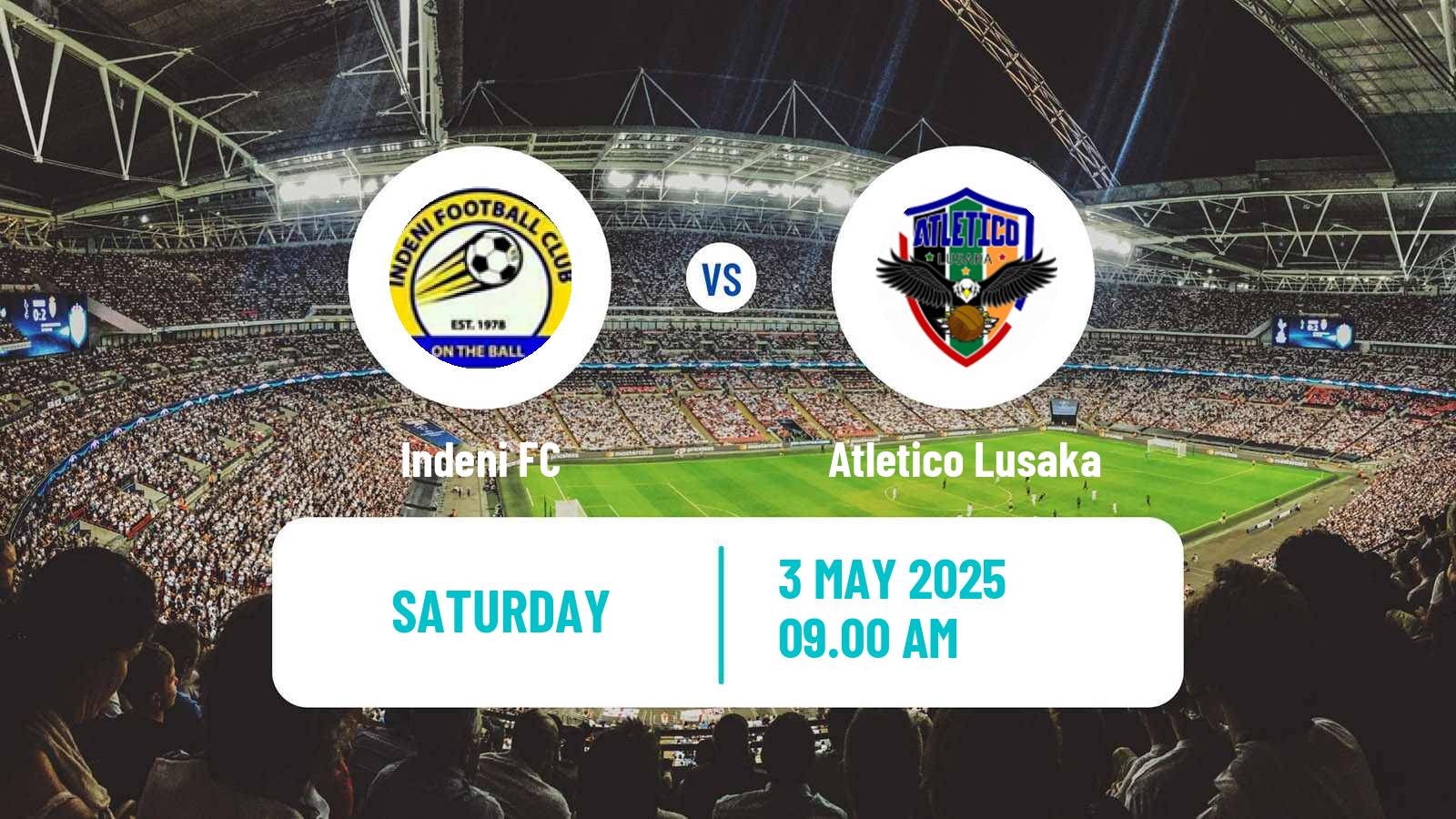 Soccer Zambian Premier League Indeni - Atletico Lusaka