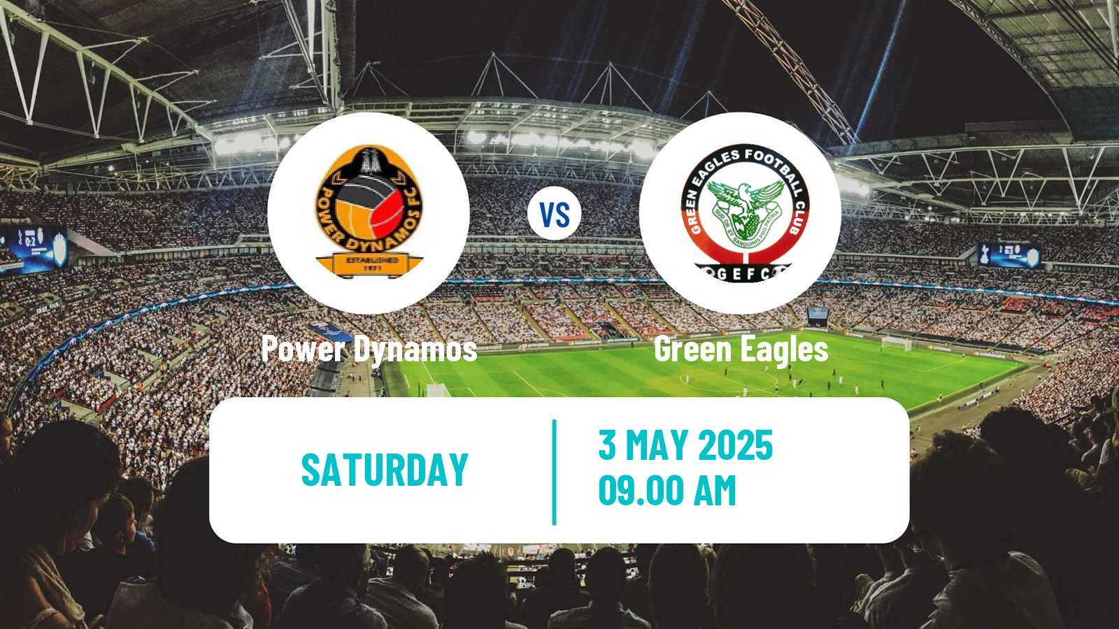 Soccer Zambian Premier League Power Dynamos - Green Eagles