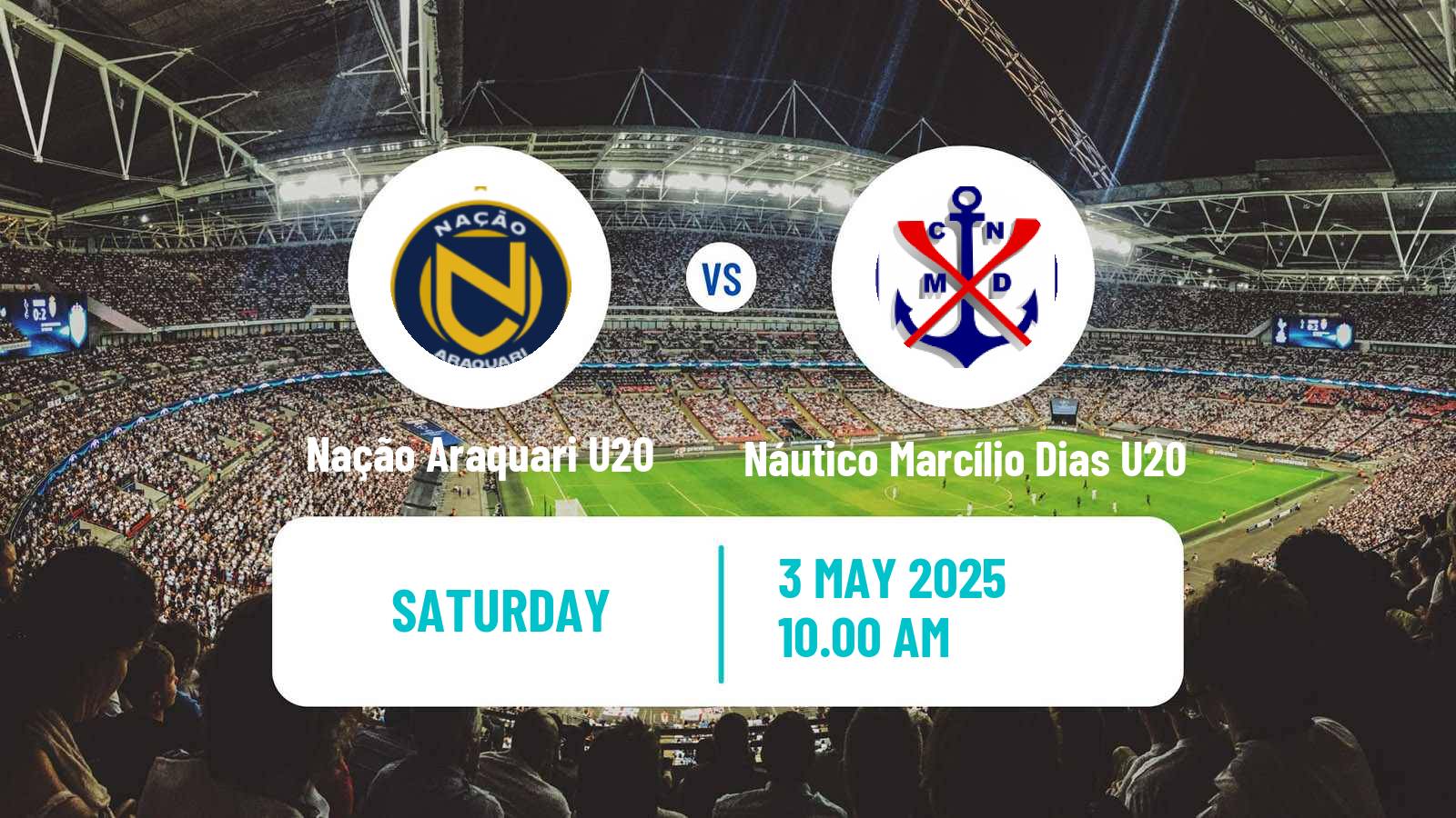 Soccer Brazilian Catarinense U20 Nação Araquari U20 - Náutico Marcílio Dias U20