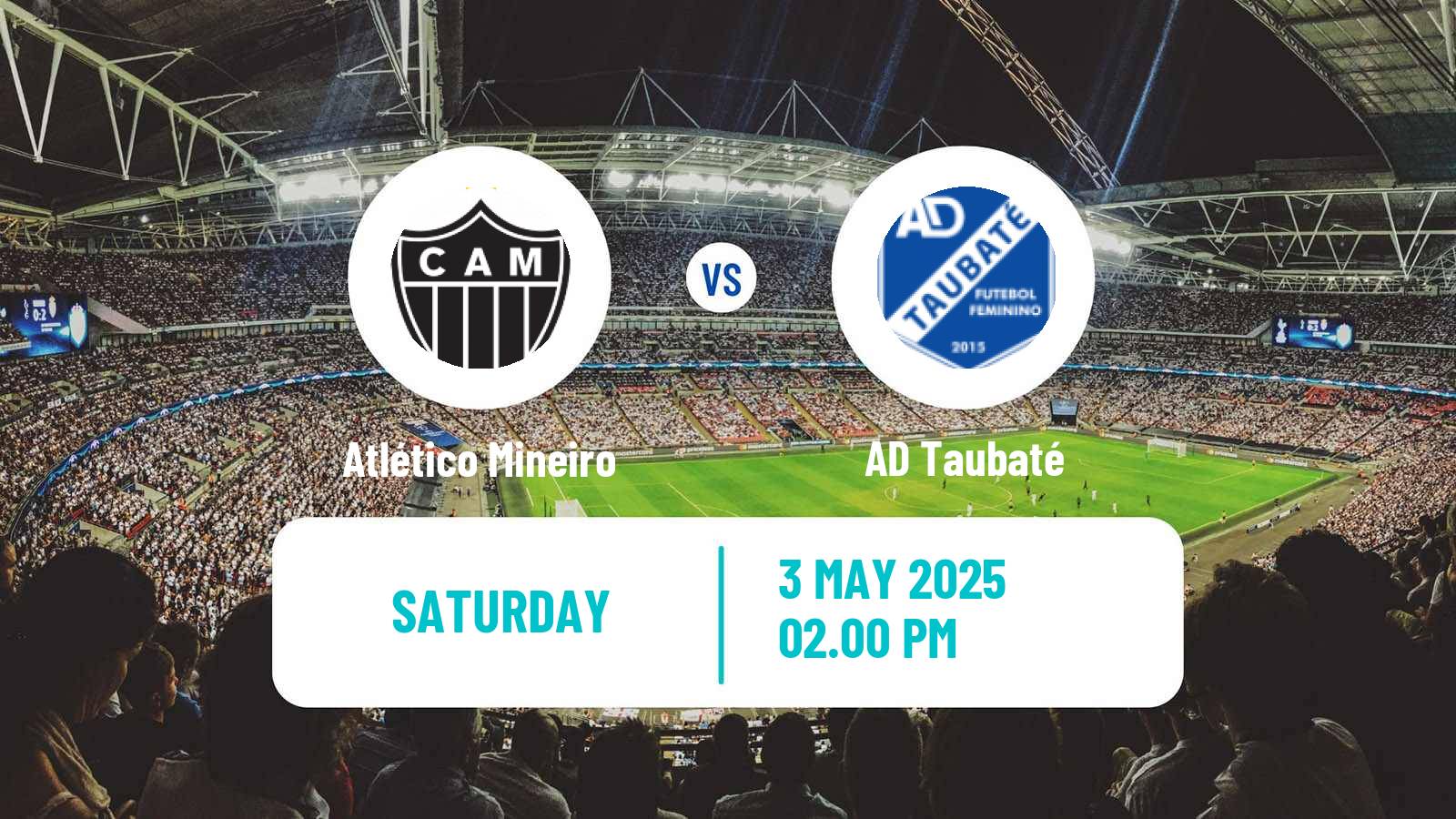 Soccer Brasileiro A2 Women Atlético Mineiro - Taubaté