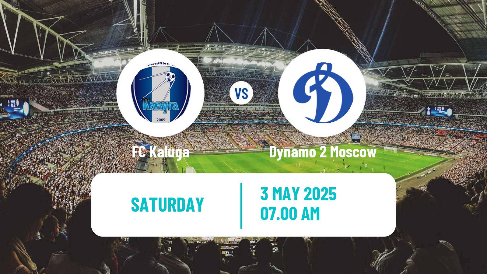 Soccer Russian FNL 2 Division A Silver Kaluga - Dynamo 2 Moscow