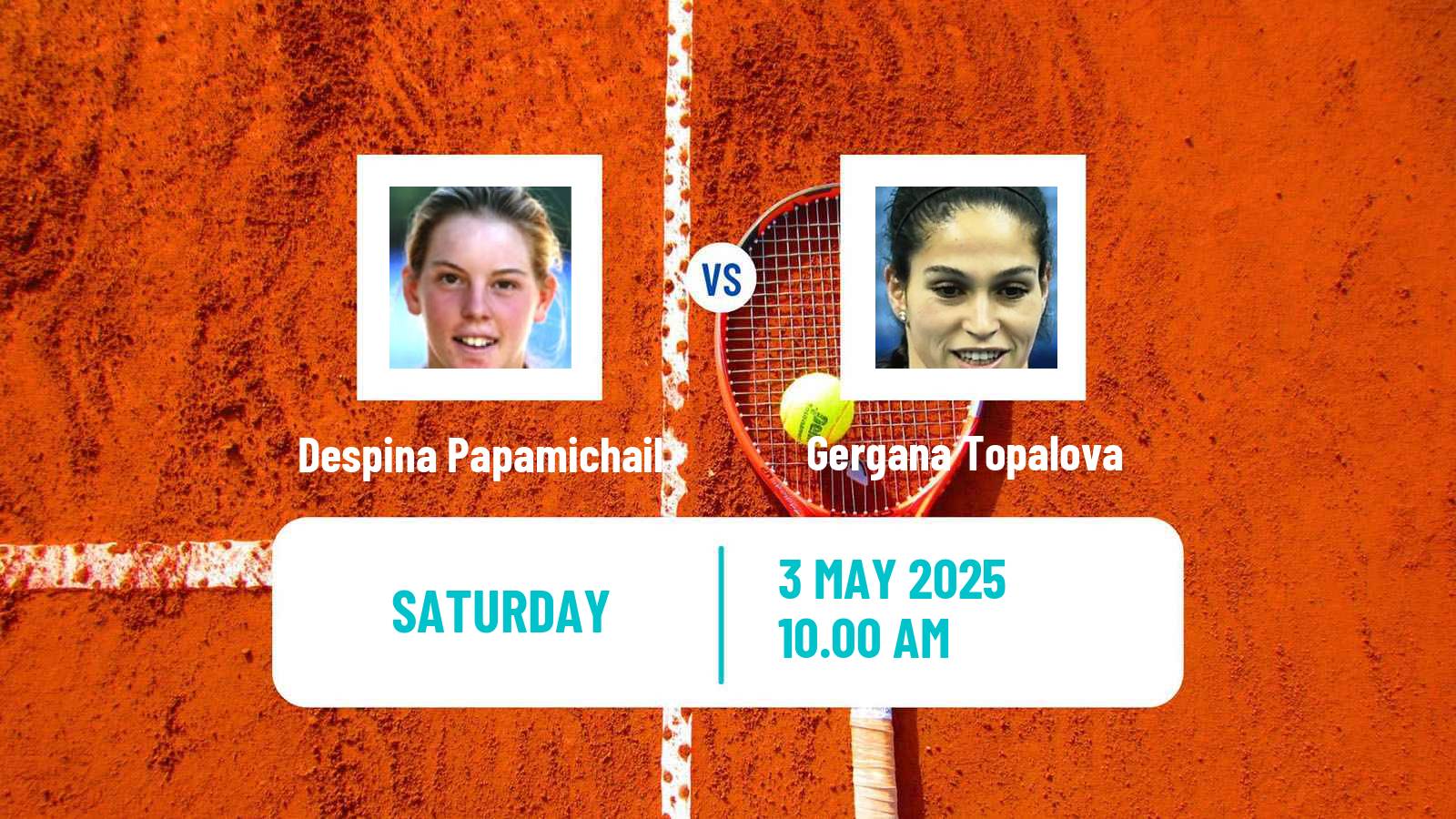 Tennis ITF W35 Boca Raton Fl 2 Women Despina Papamichail - Gergana Topalova