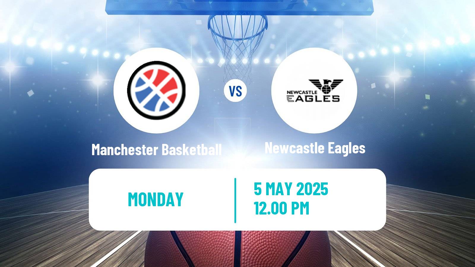 Basketball British Basketball League Manchester Basketball - Newcastle Eagles