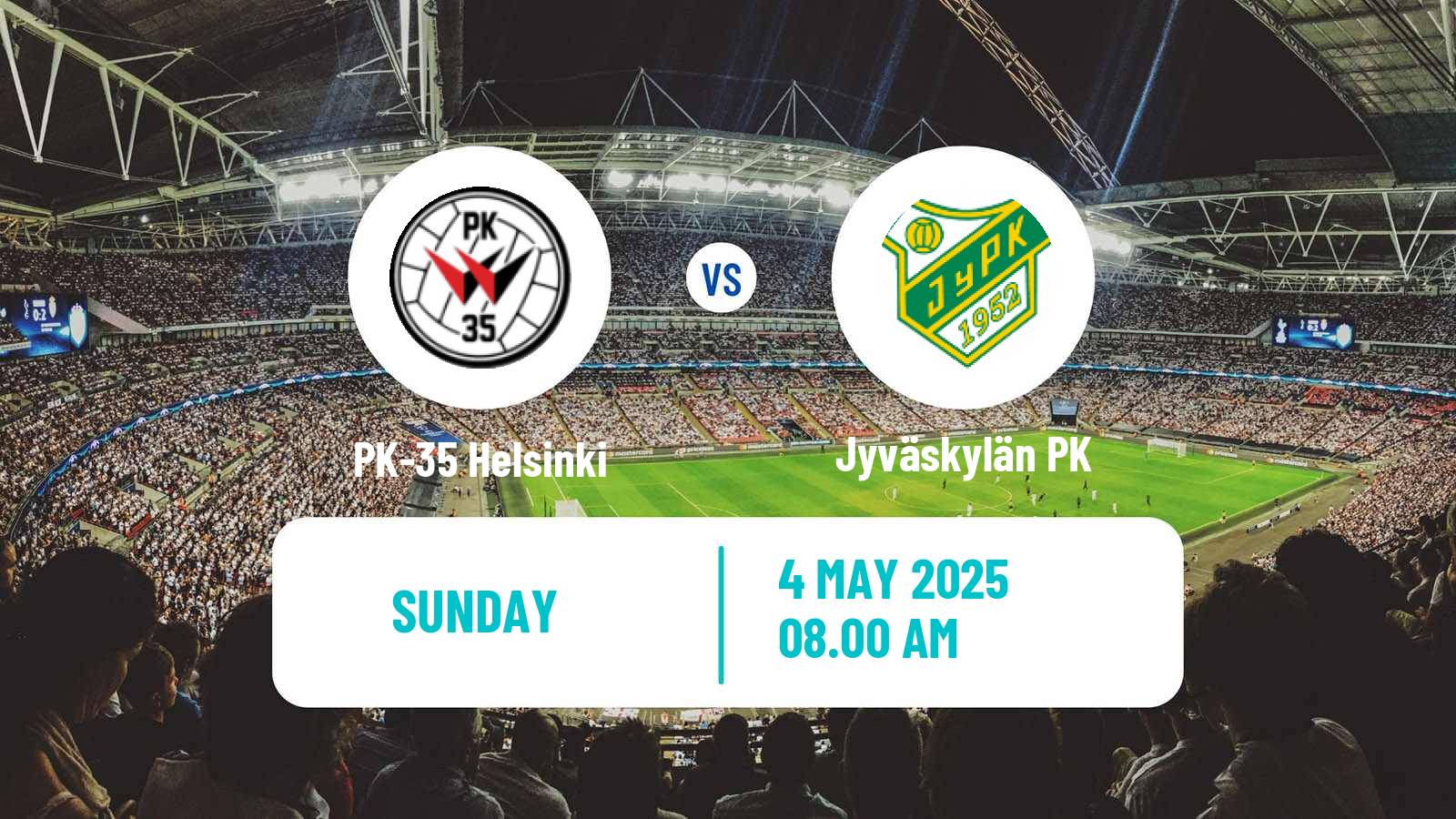 Soccer Finnish Kansallinen Liiga Women PK-35 Helsinki - Jyväskylän PK