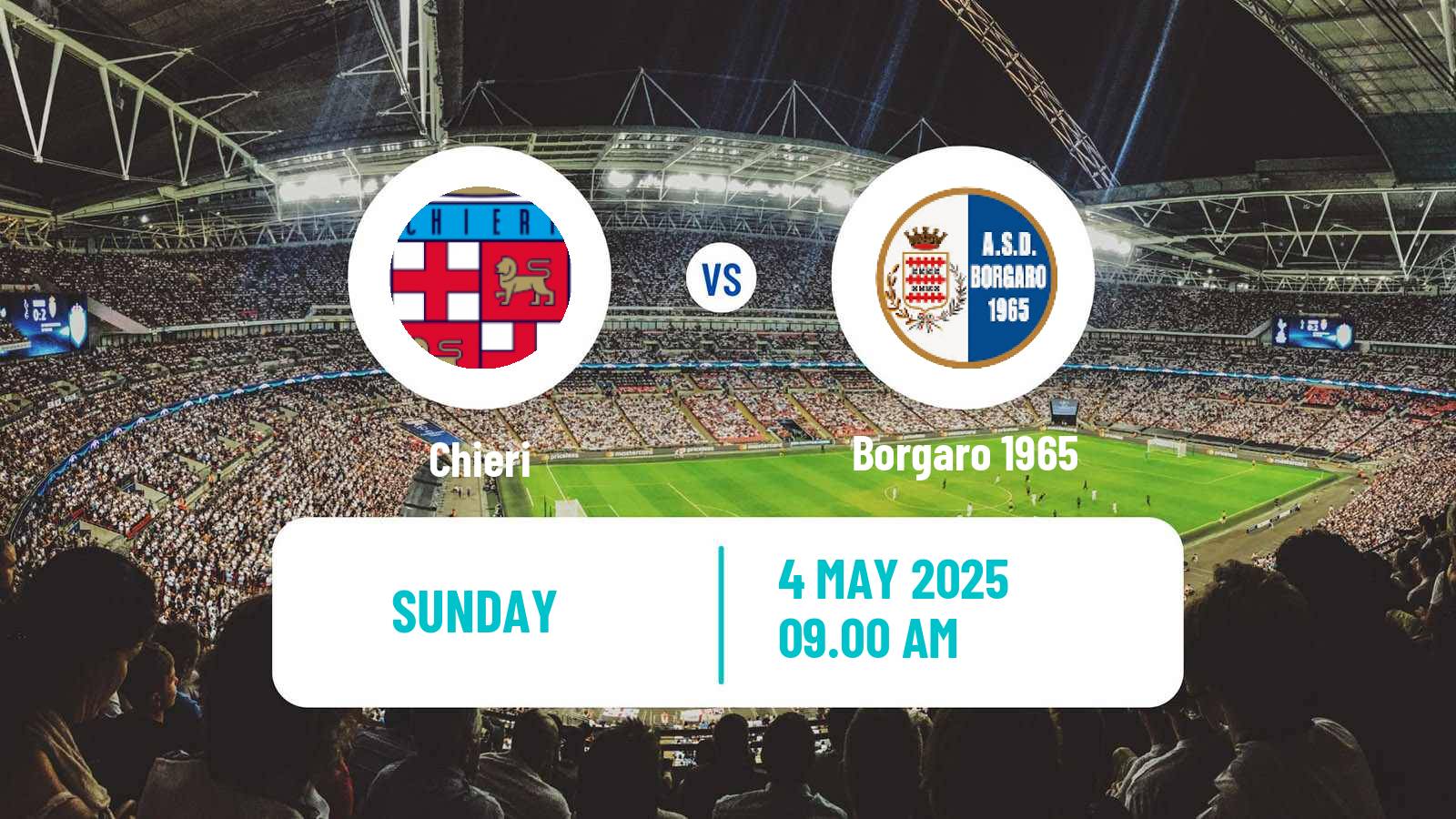 Soccer Italian Serie D - Group A Chieri - Borgaro