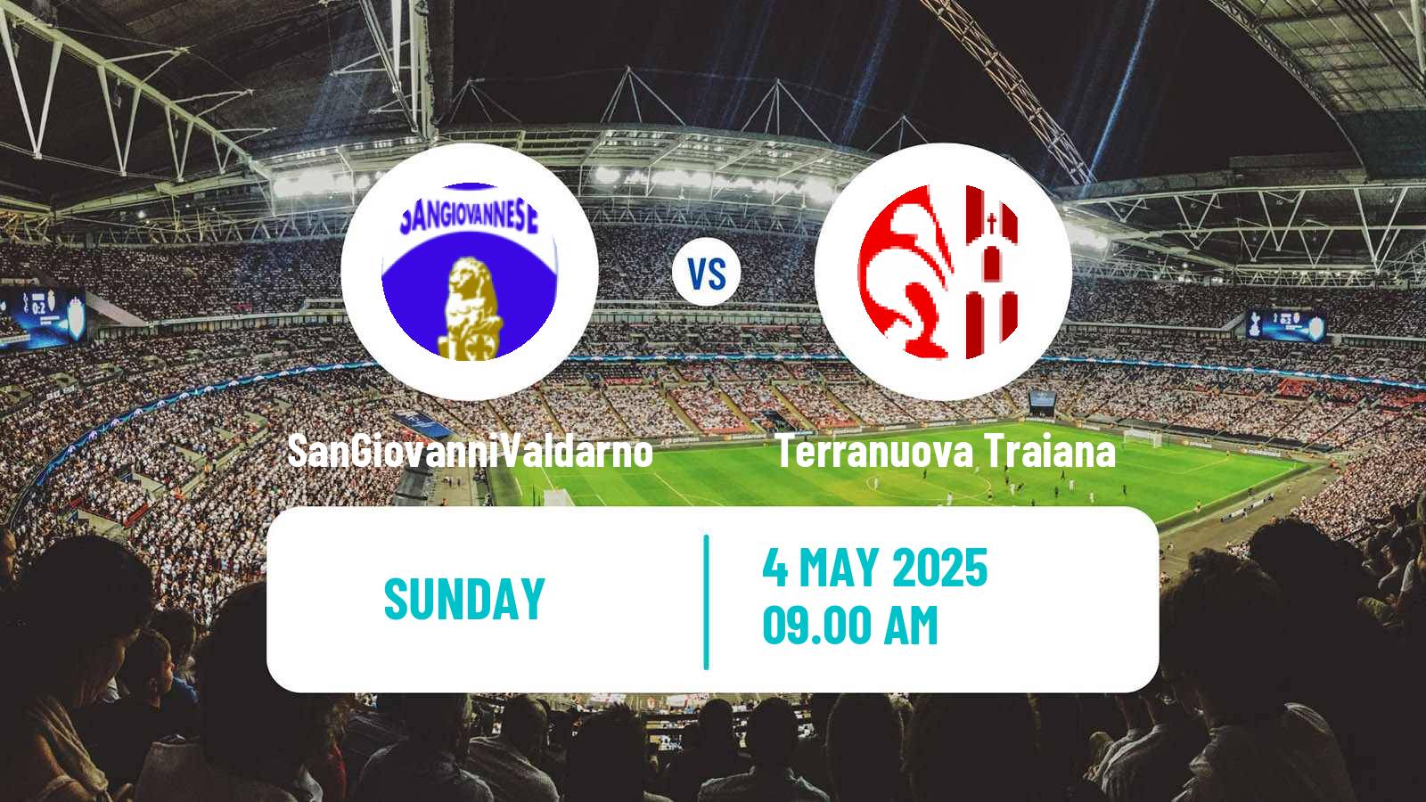 Soccer Italian Serie D - Group E SanGiovanniValdarno - Terranuova Traiana