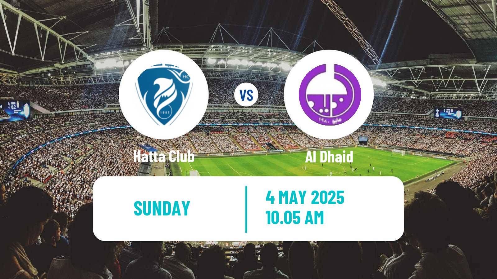 Soccer UAE Division 1 Hatta - Al Dhaid