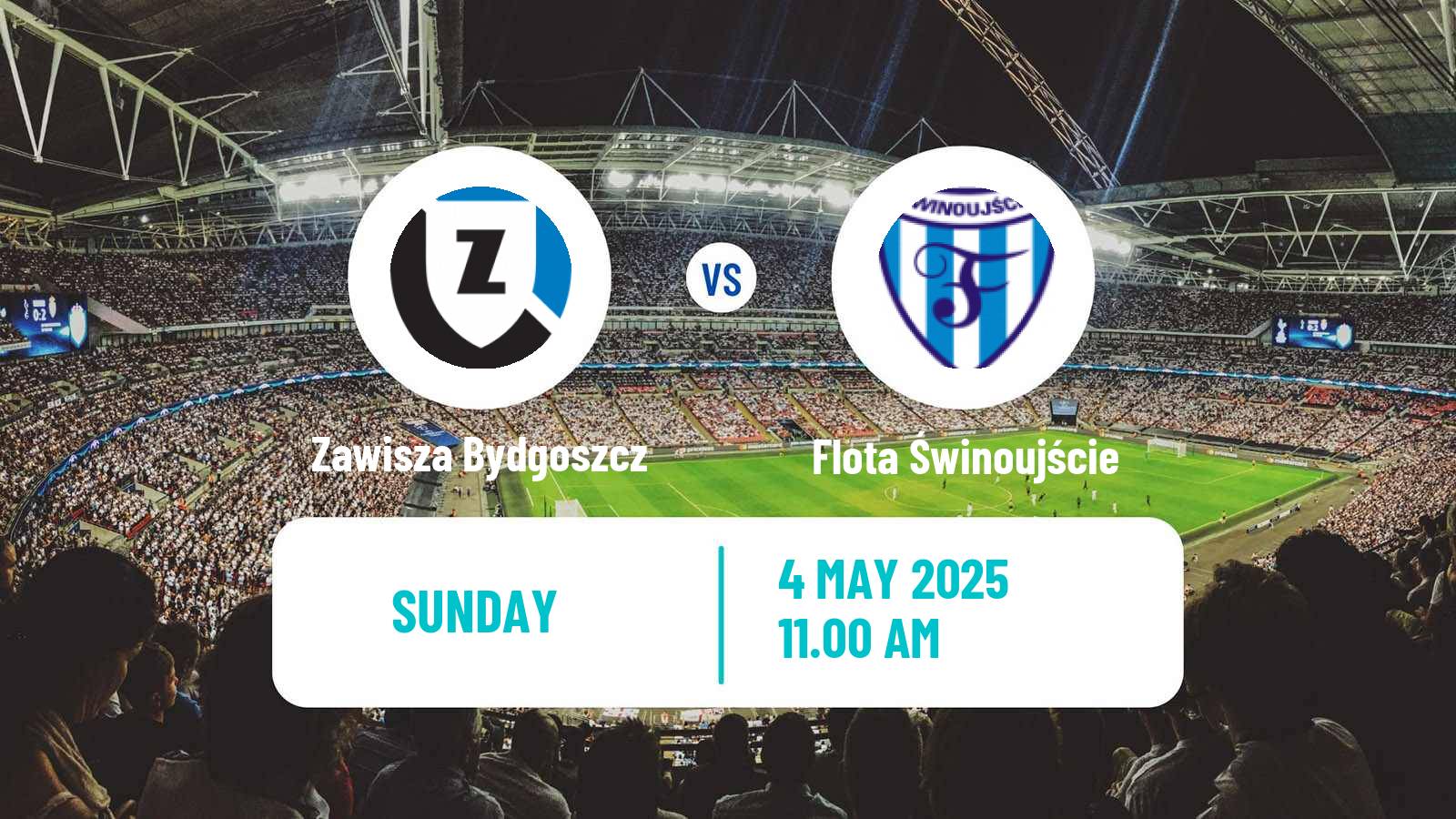 Soccer Polish Division 3 - Group II Zawisza Bydgoszcz - Flota Świnoujście