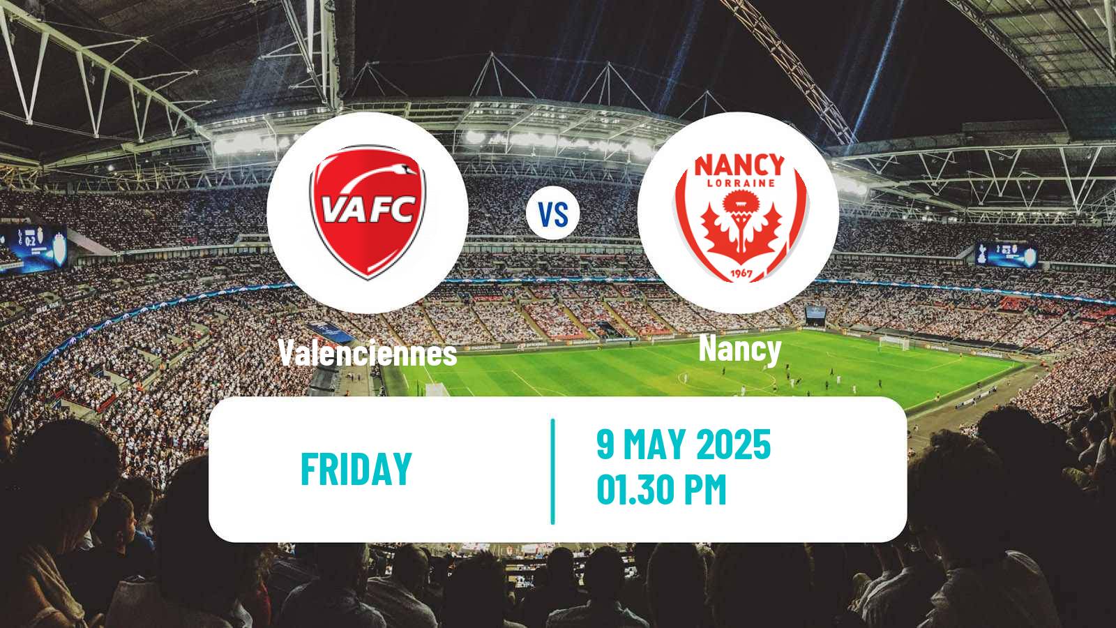 Soccer French National League Valenciennes - Nancy