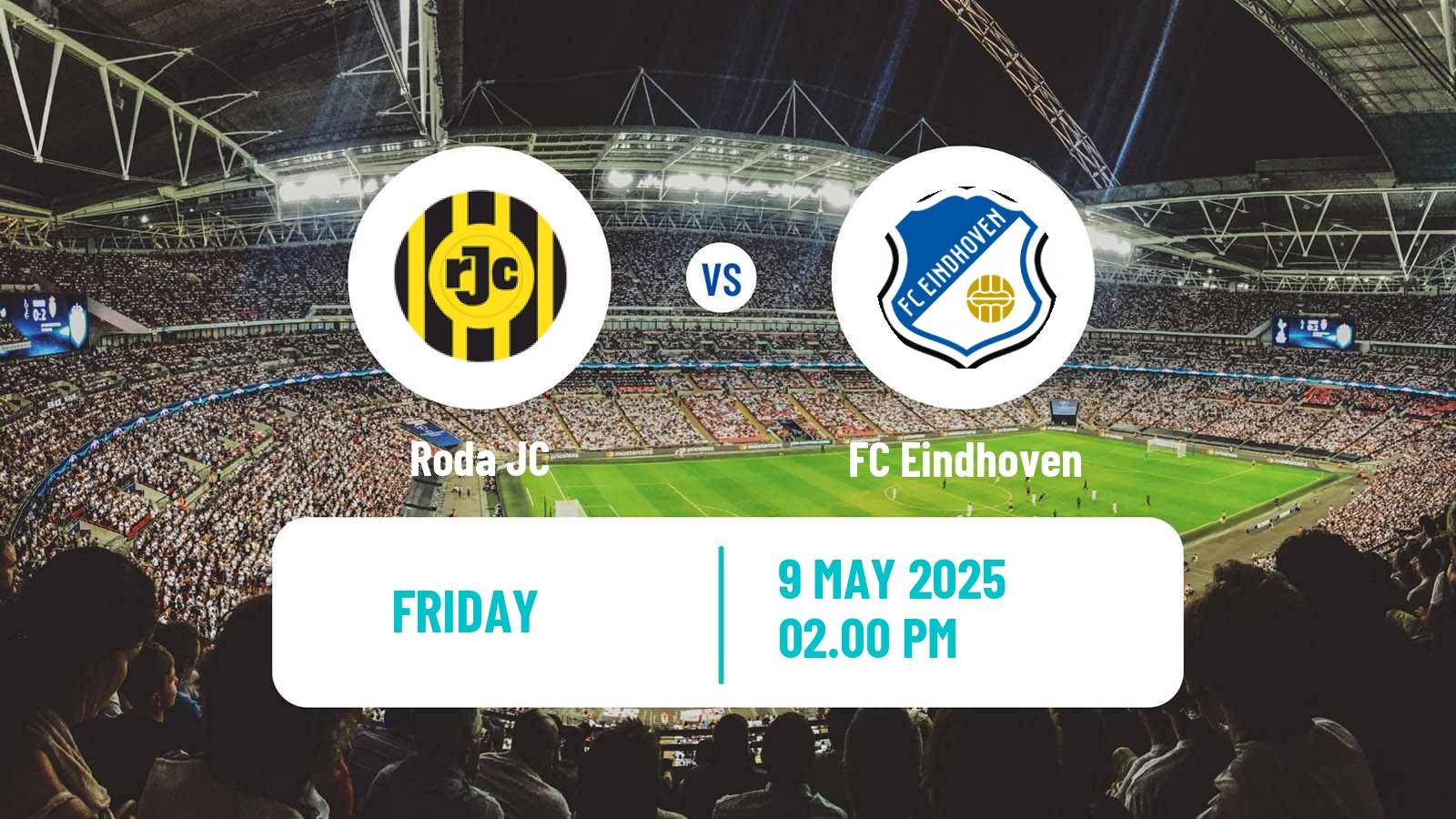 Soccer Dutch Eerste Divisie Roda - FC Eindhoven