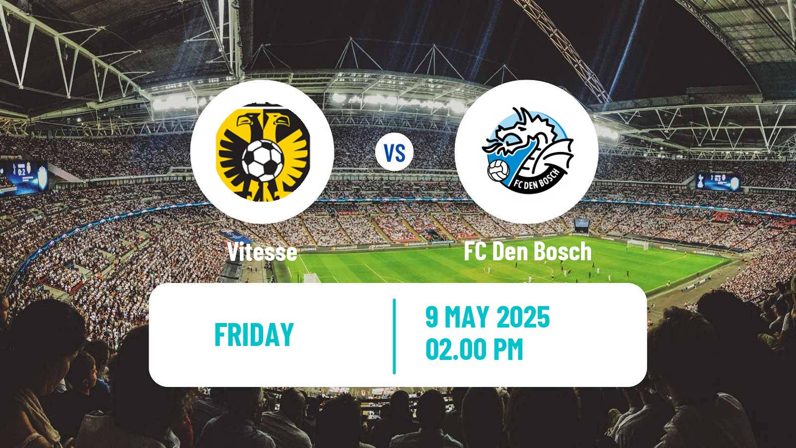 Soccer Dutch Eerste Divisie Vitesse - Den Bosch