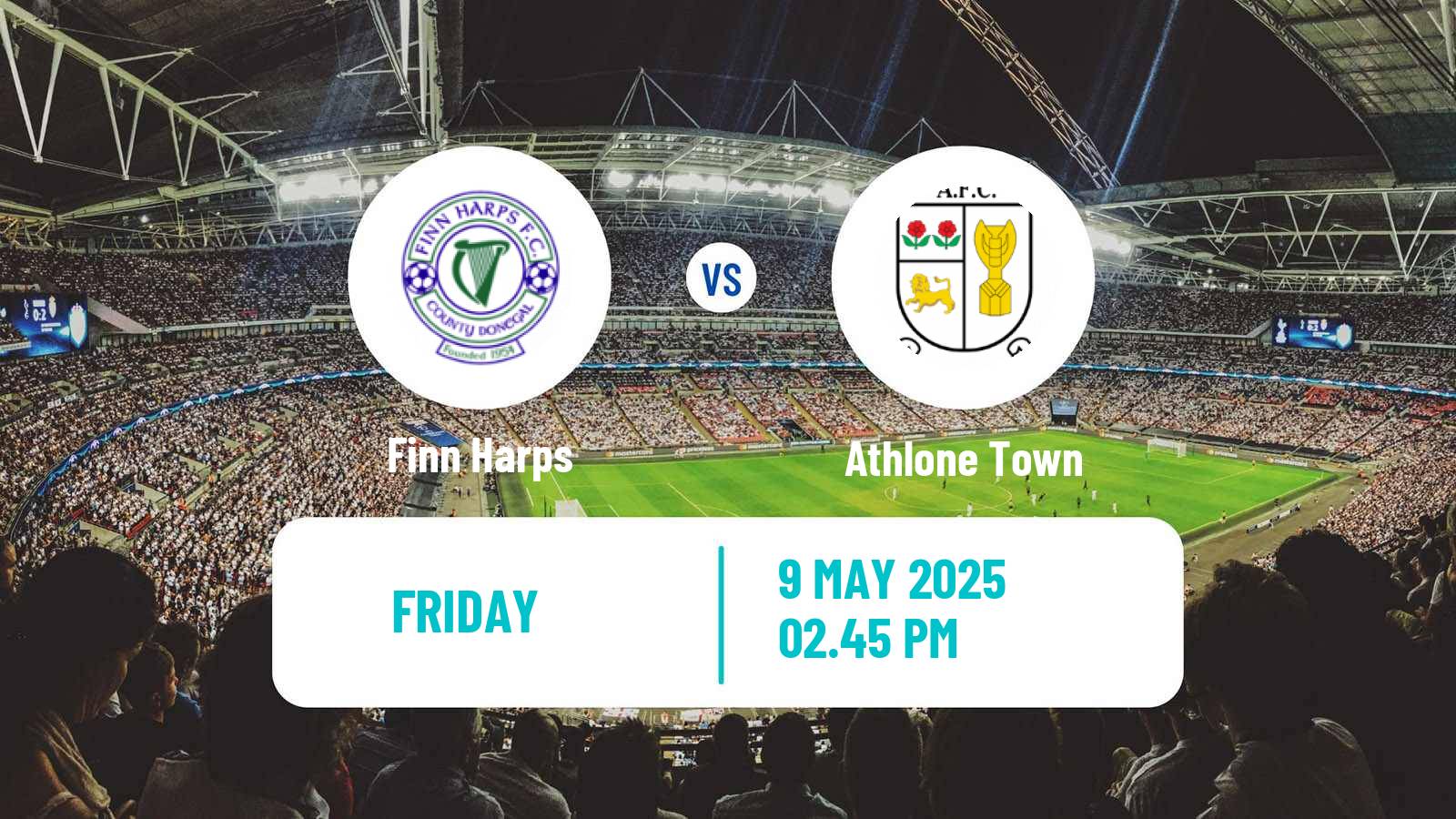 Soccer Irish Division 1 Finn Harps - Athlone Town
