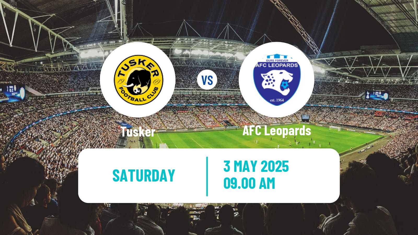 Soccer Kenyan Premier League Tusker - AFC Leopards