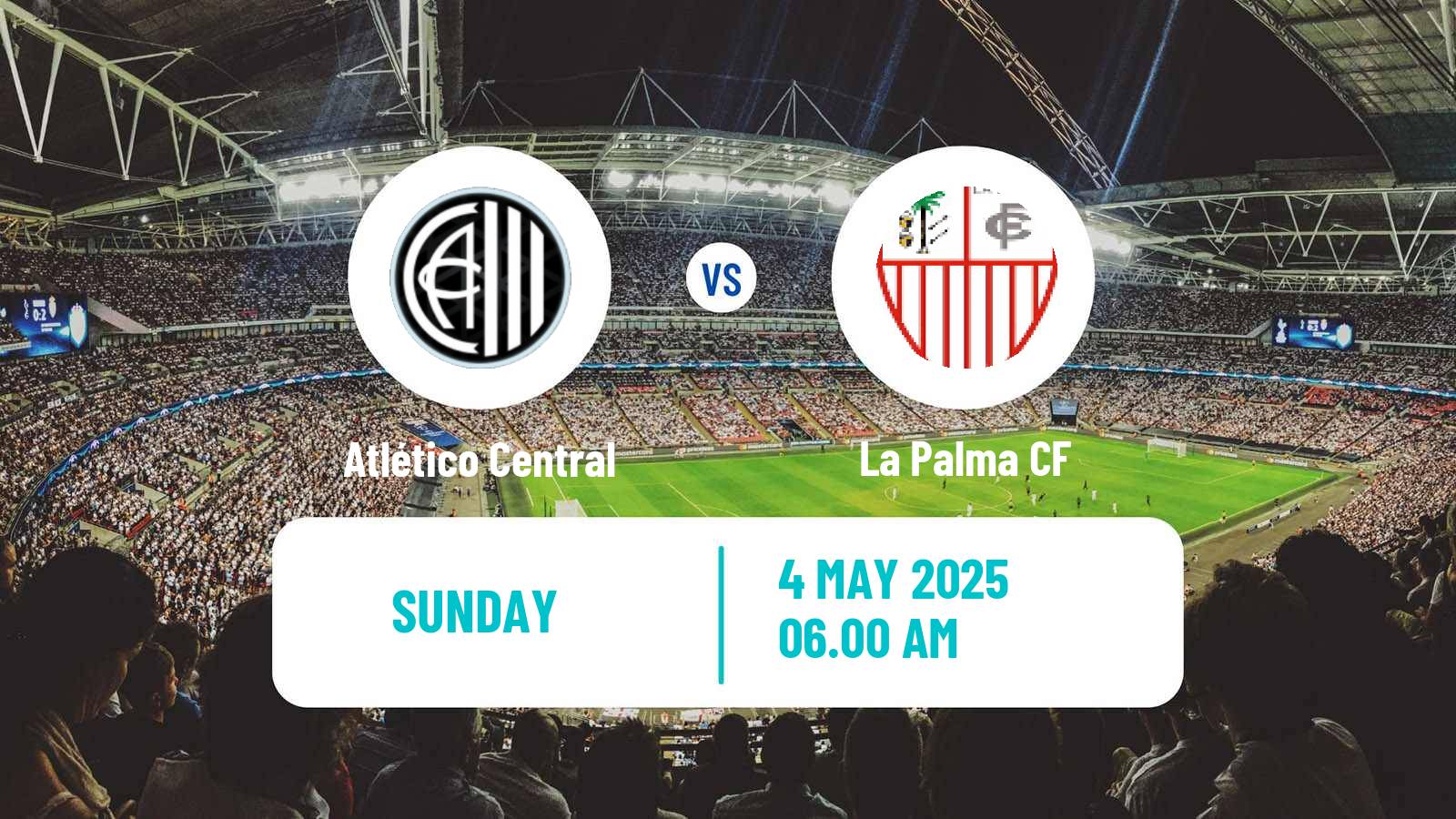 Soccer Spanish Tercera RFEF - Group 10 Atlético Central - La Palma