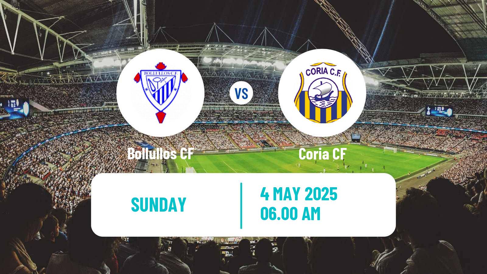Soccer Spanish Tercera RFEF - Group 10 Bollullos - Coria CF