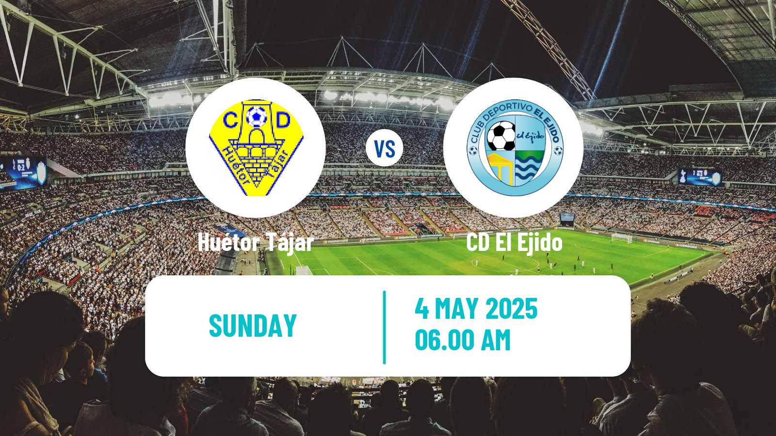Soccer Spanish Tercera RFEF - Group 9 Huétor Tájar - El Ejido
