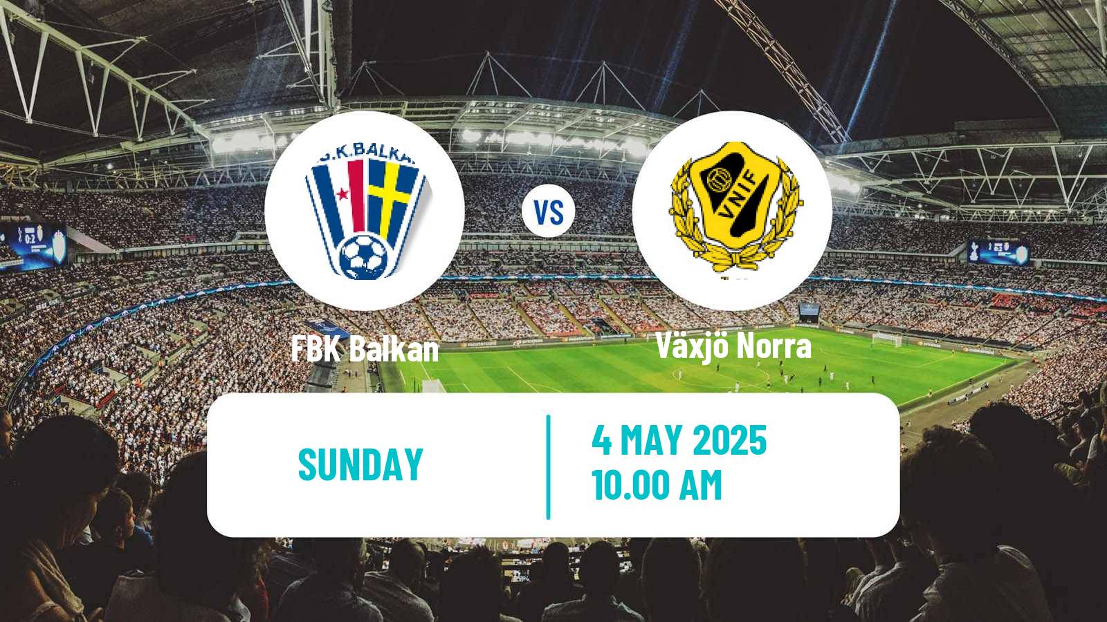 Soccer Swedish Division 2 - Södra Götaland Balkan - Växjö Norra
