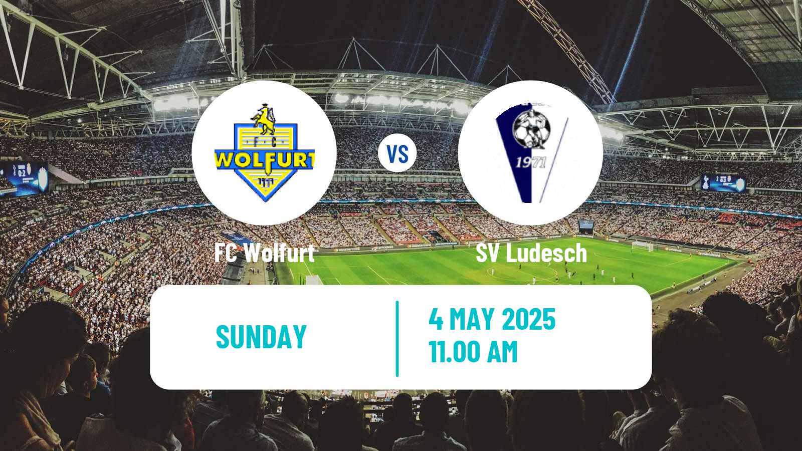 Soccer Austrian Landesliga Vorarlberg Wolfurt - Ludesch