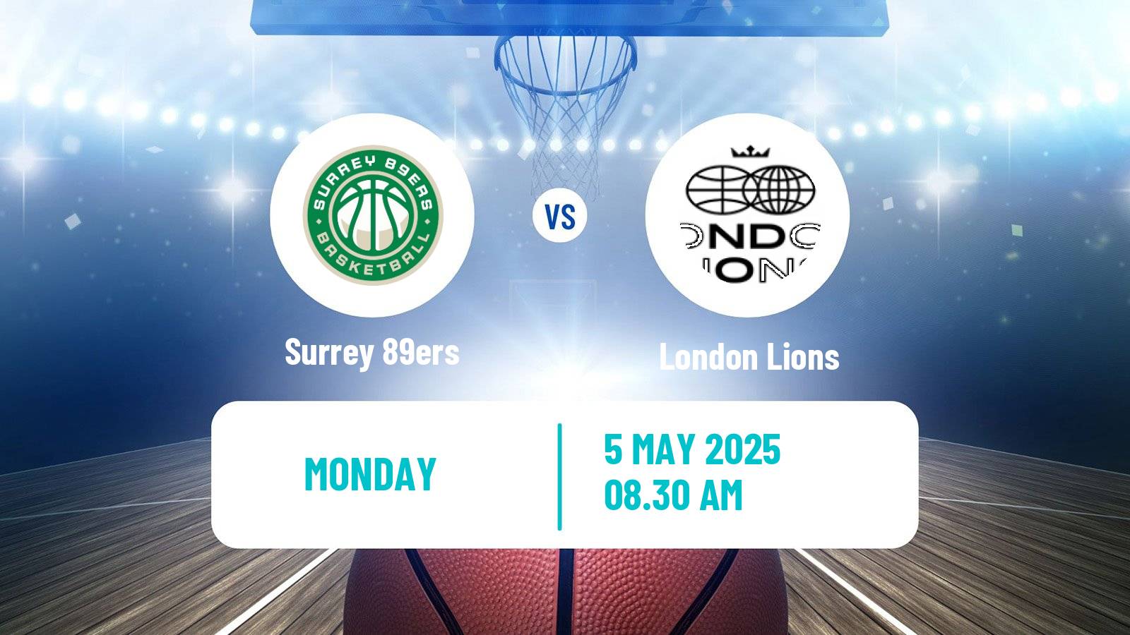 Basketball British Basketball League Surrey 89ers - London Lions