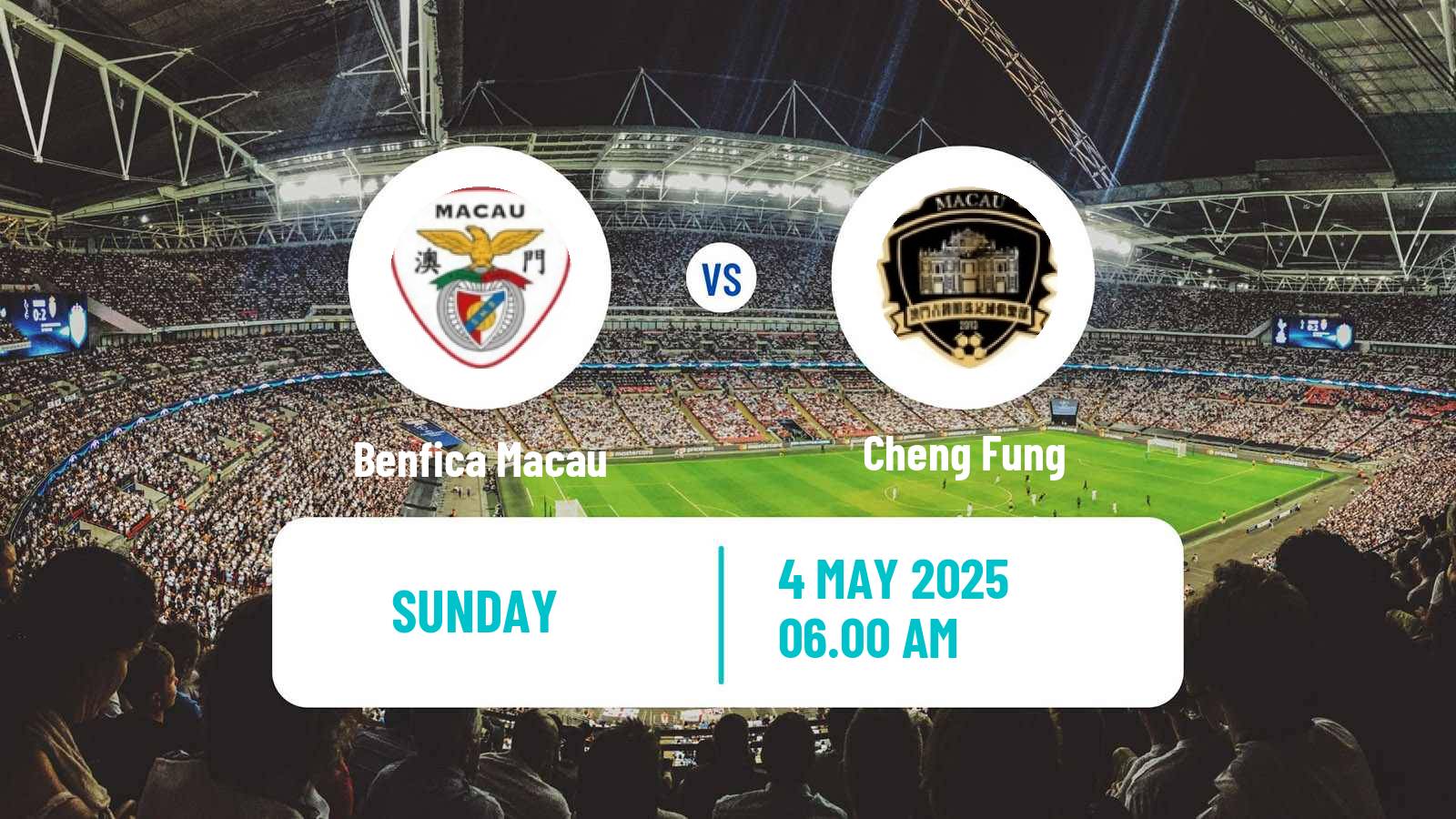 Soccer Macao Elite League Benfica Macau - Cheng Fung