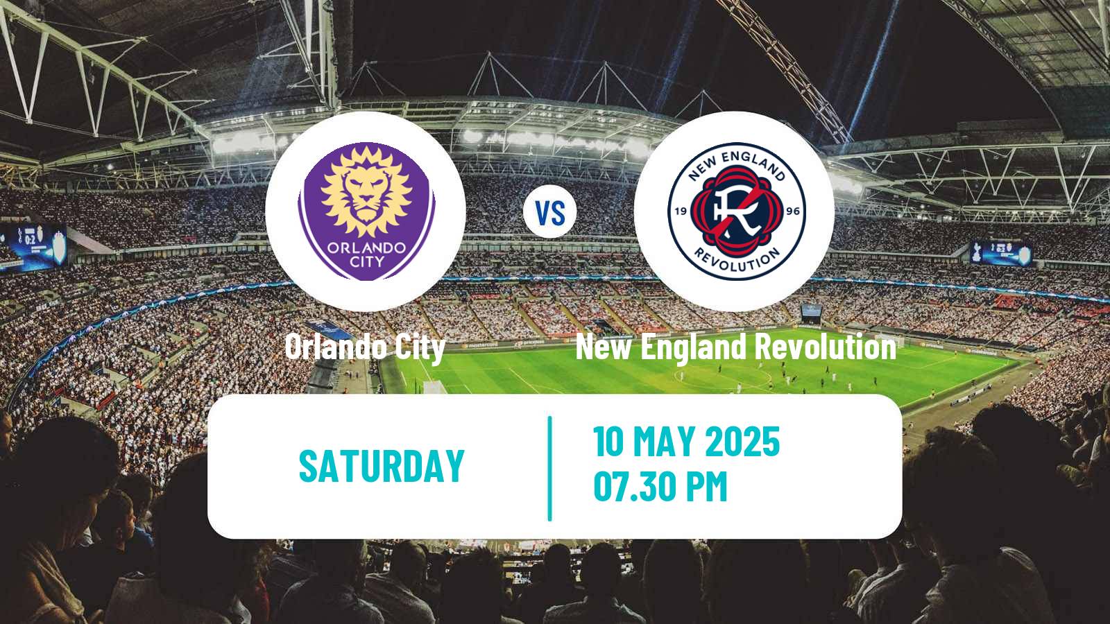 Soccer MLS Orlando City - New England Revolution