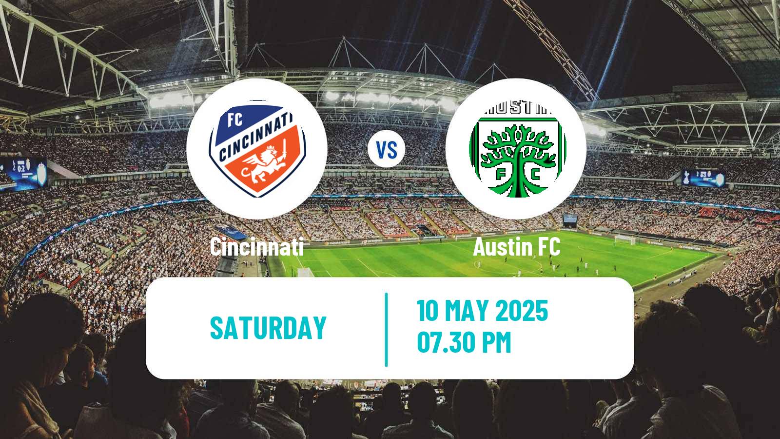 Soccer MLS Cincinnati - Austin FC