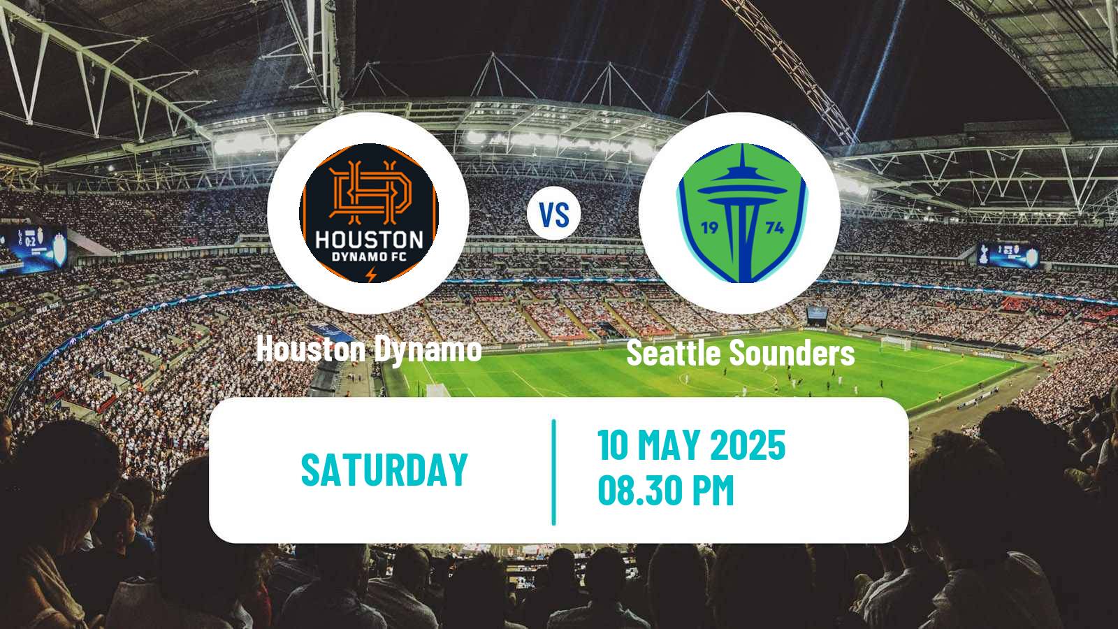 Soccer MLS Houston Dynamo - Seattle Sounders