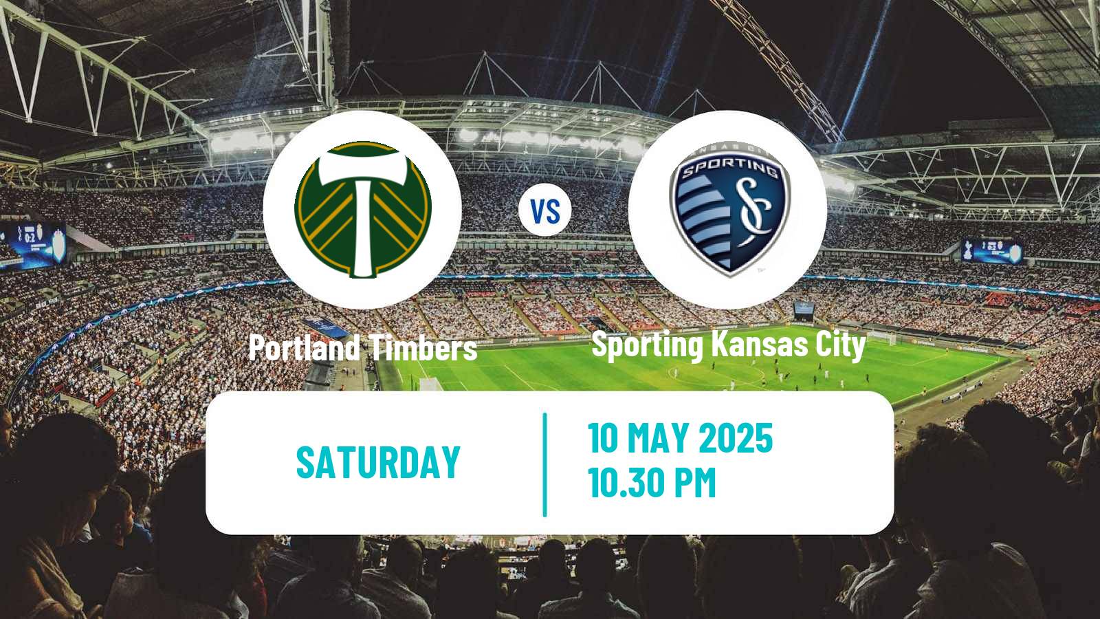 Soccer MLS Portland Timbers - Sporting Kansas City