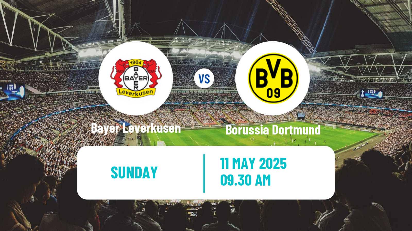 Soccer German Bundesliga Bayer Leverkusen - Borussia Dortmund