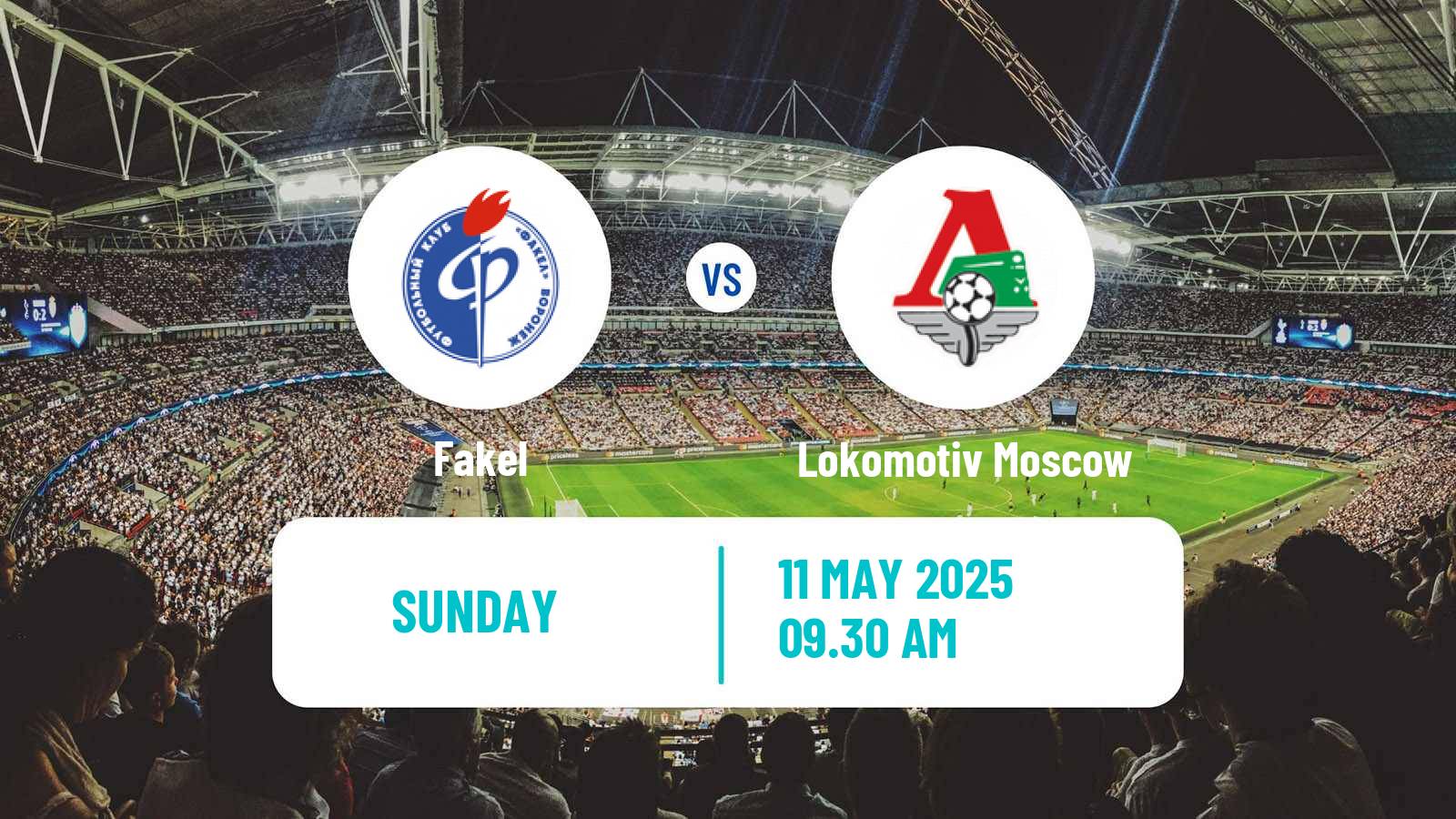 Soccer Russian Premier League Fakel - Lokomotiv Moscow