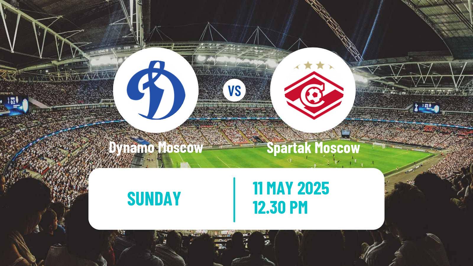 Soccer Russian Premier League Dynamo Moscow - Spartak Moscow