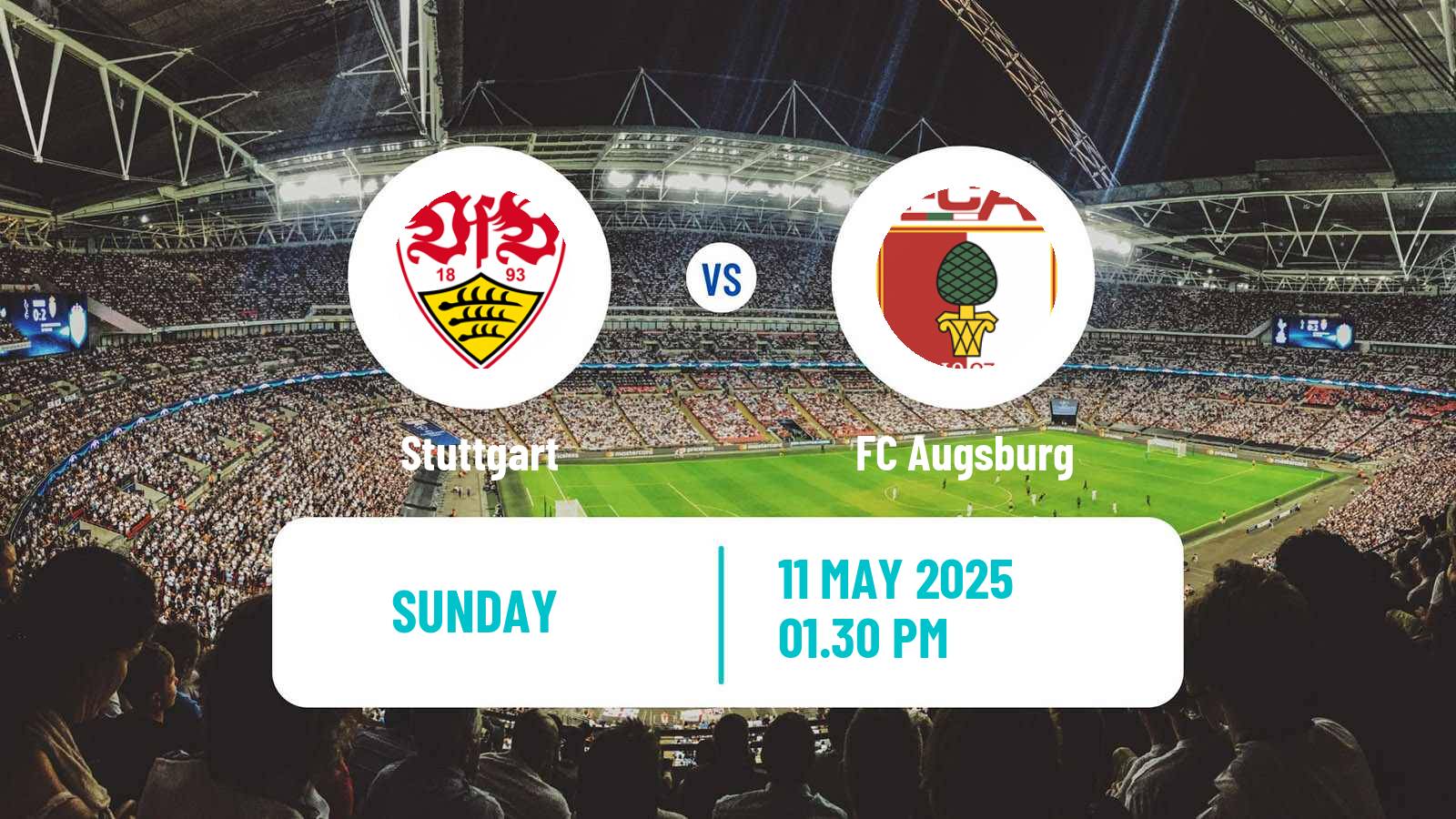 Soccer German Bundesliga Stuttgart - Augsburg