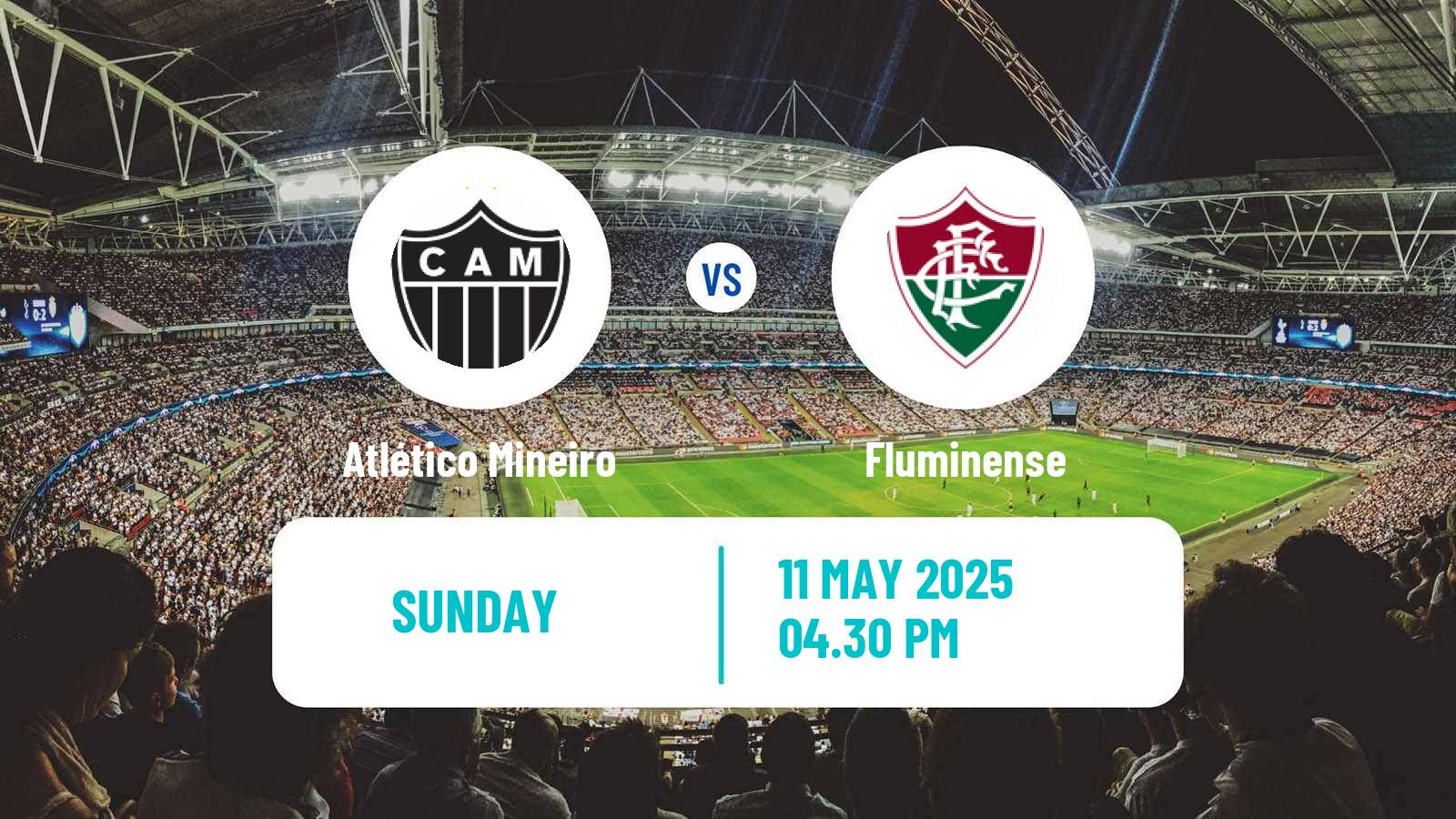 Soccer Brazilian Serie A Atlético Mineiro - Fluminense