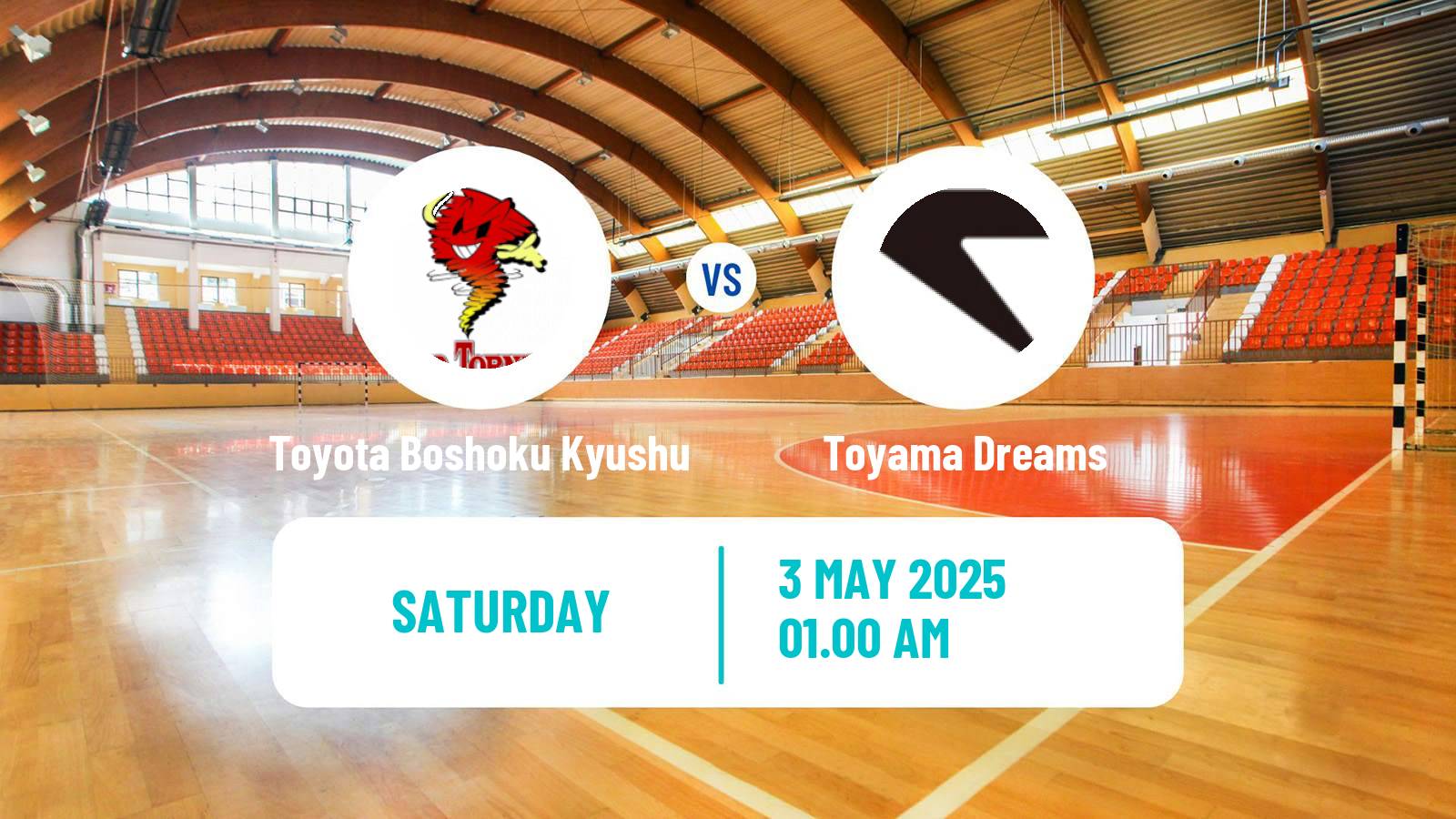 Handball Japan JHL Handball Toyota Boshoku Kyushu - Toyama Dreams