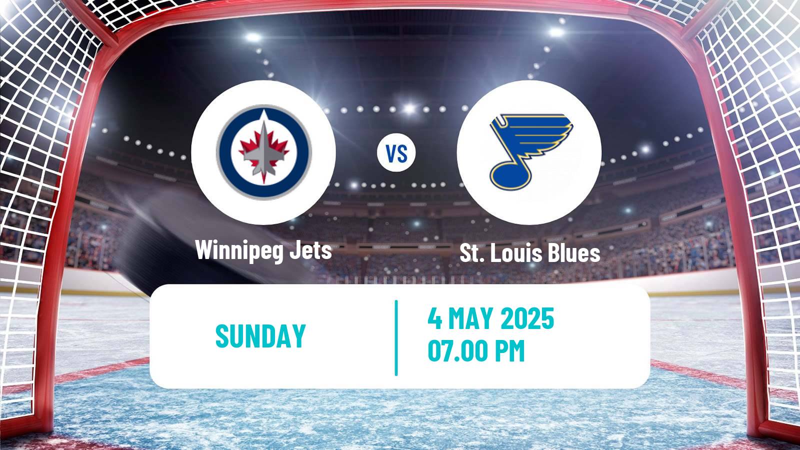 Hockey NHL Winnipeg Jets - St. Louis Blues