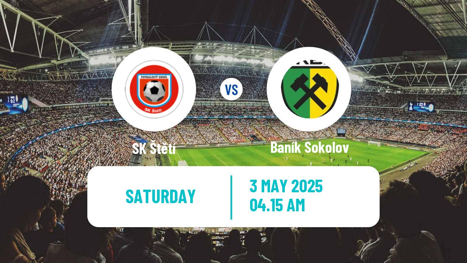 Soccer Czech Division B Štětí - Baník Sokolov