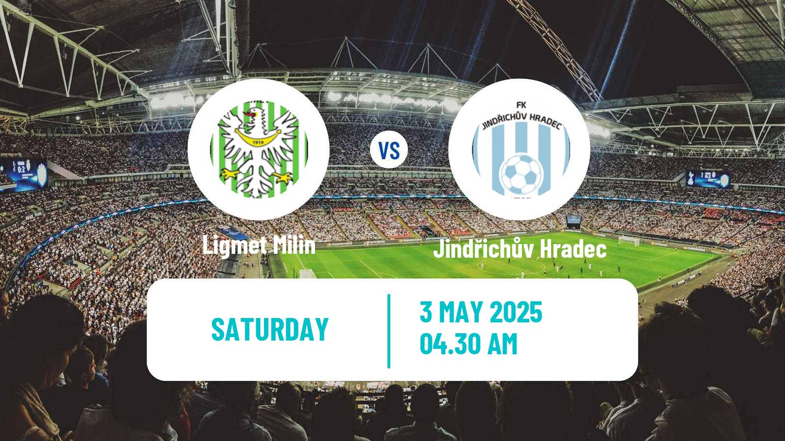 Soccer Czech Division A Ligmet Milin - Jindřichův Hradec