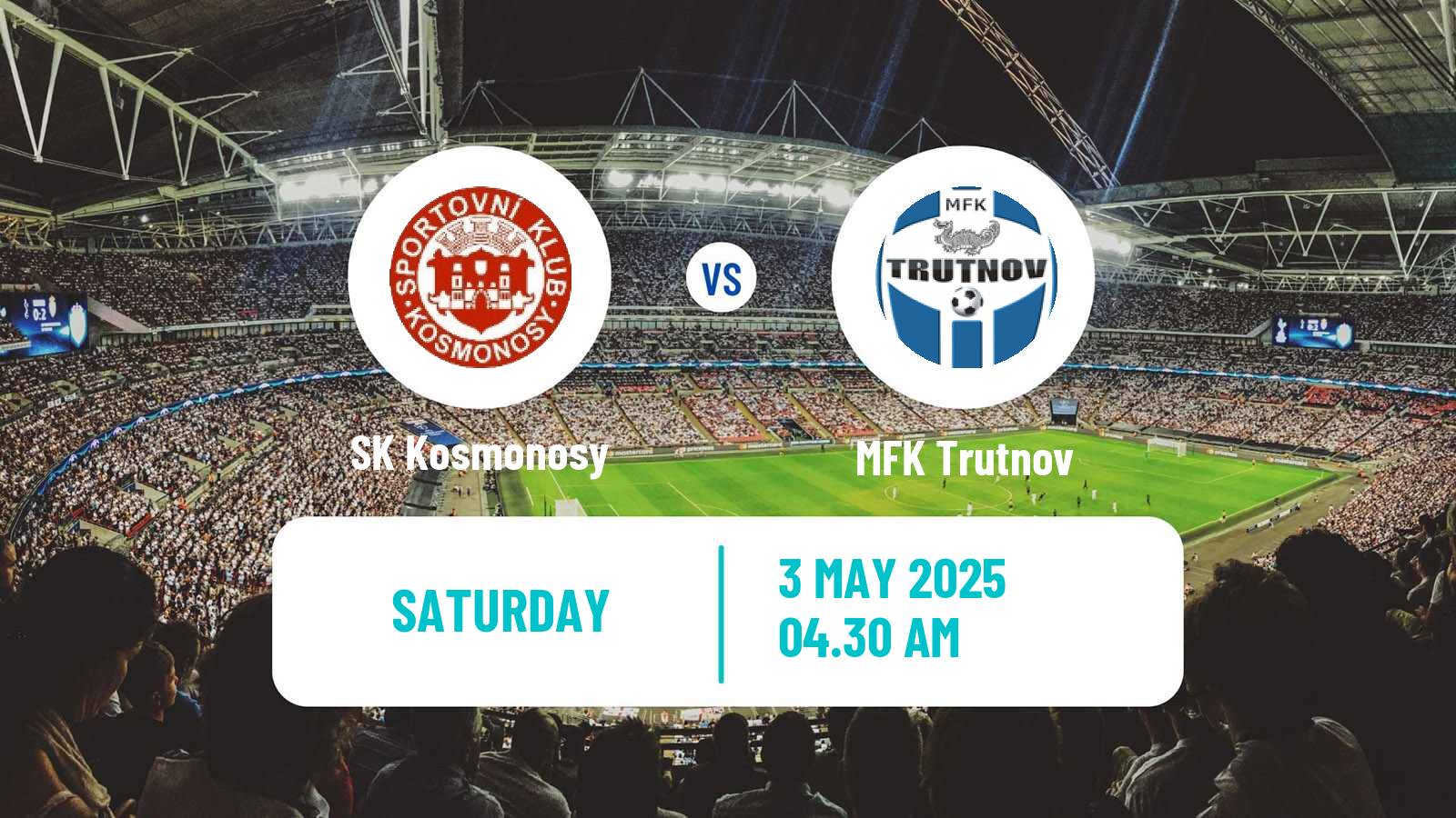 Soccer Czech Division C Kosmonosy - Trutnov