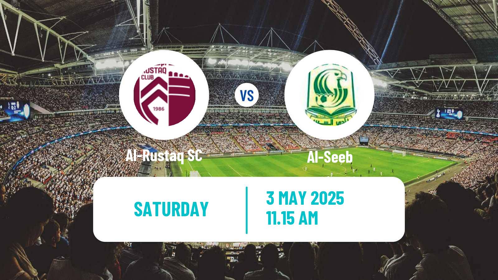 Soccer Omani League Al-Rustaq - Al-Seeb