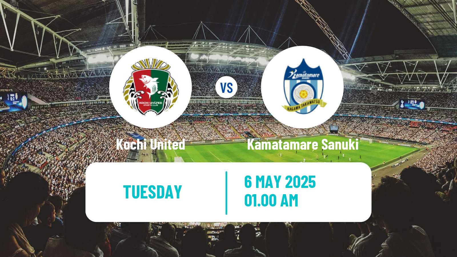 Soccer Japan J3 League Kochi United - Kamatamare Sanuki