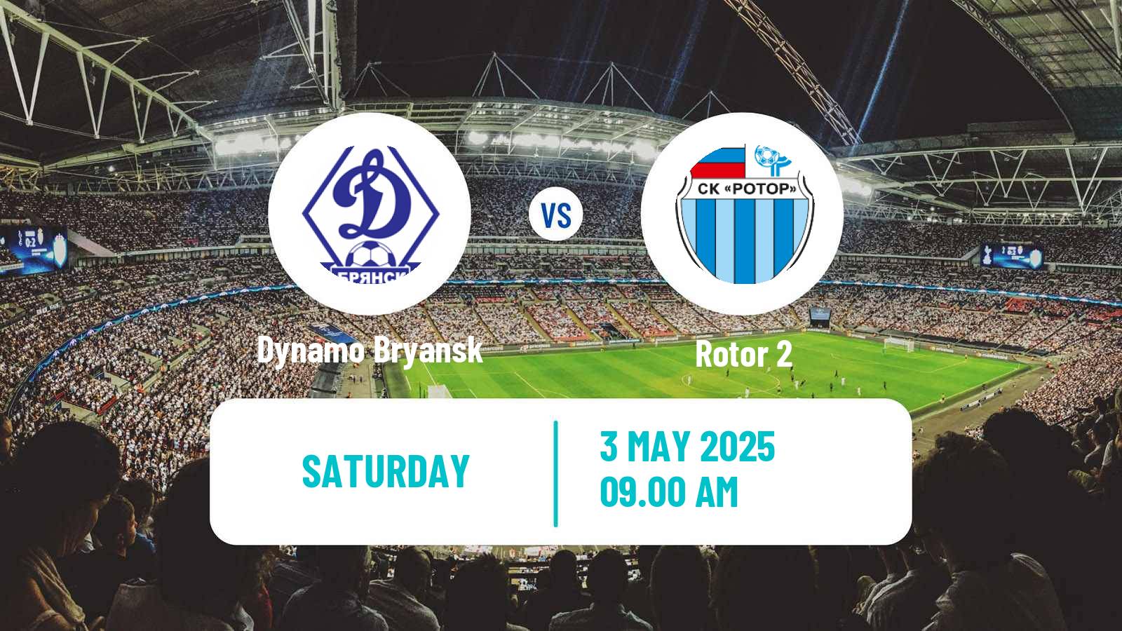 Soccer FNL 2 Division B Group 3 Dynamo Bryansk - Rotor 2